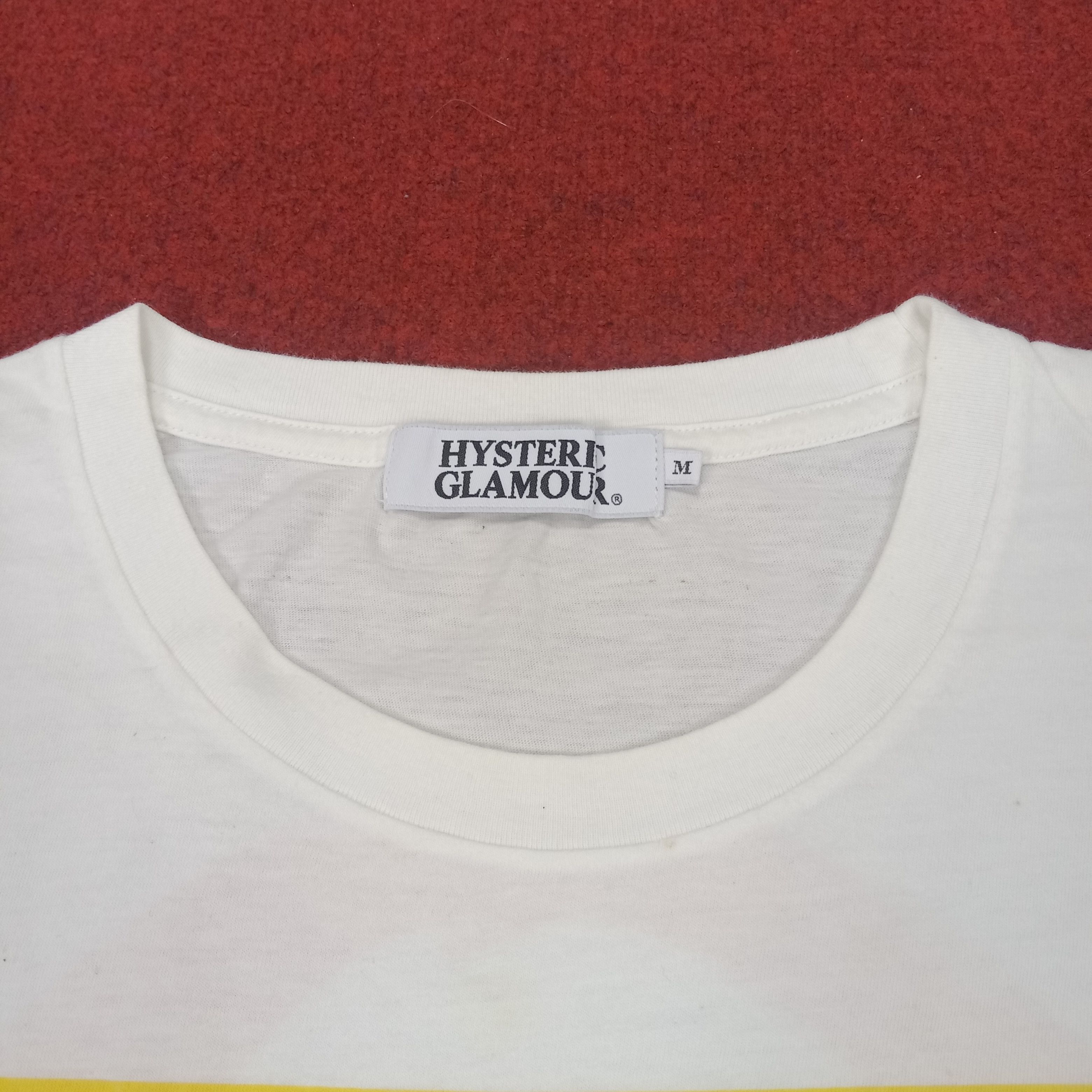 Hysteric Glamour Hysteric Glamour Streetwear Style Custom Art Tshirt Size US M / EU 48-50 / 2 - 6 Thumbnail