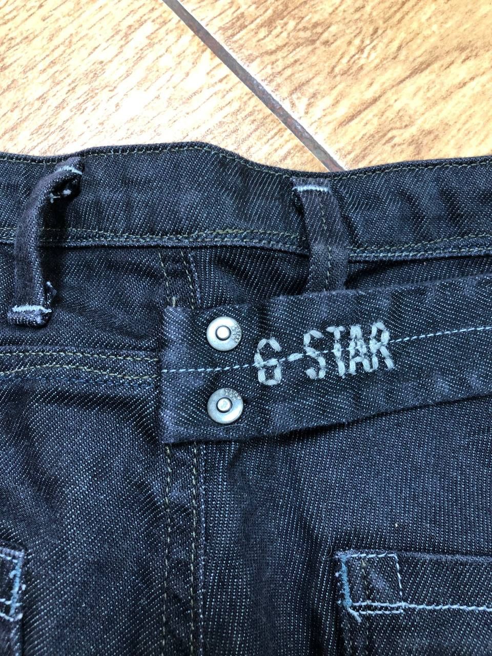 G-Star × Japanese Brand Crazy Crash Dirty Baggy Faded Jean Japan Avant Garde Style Size US 28 / EU 44 - 3 Thumbnail