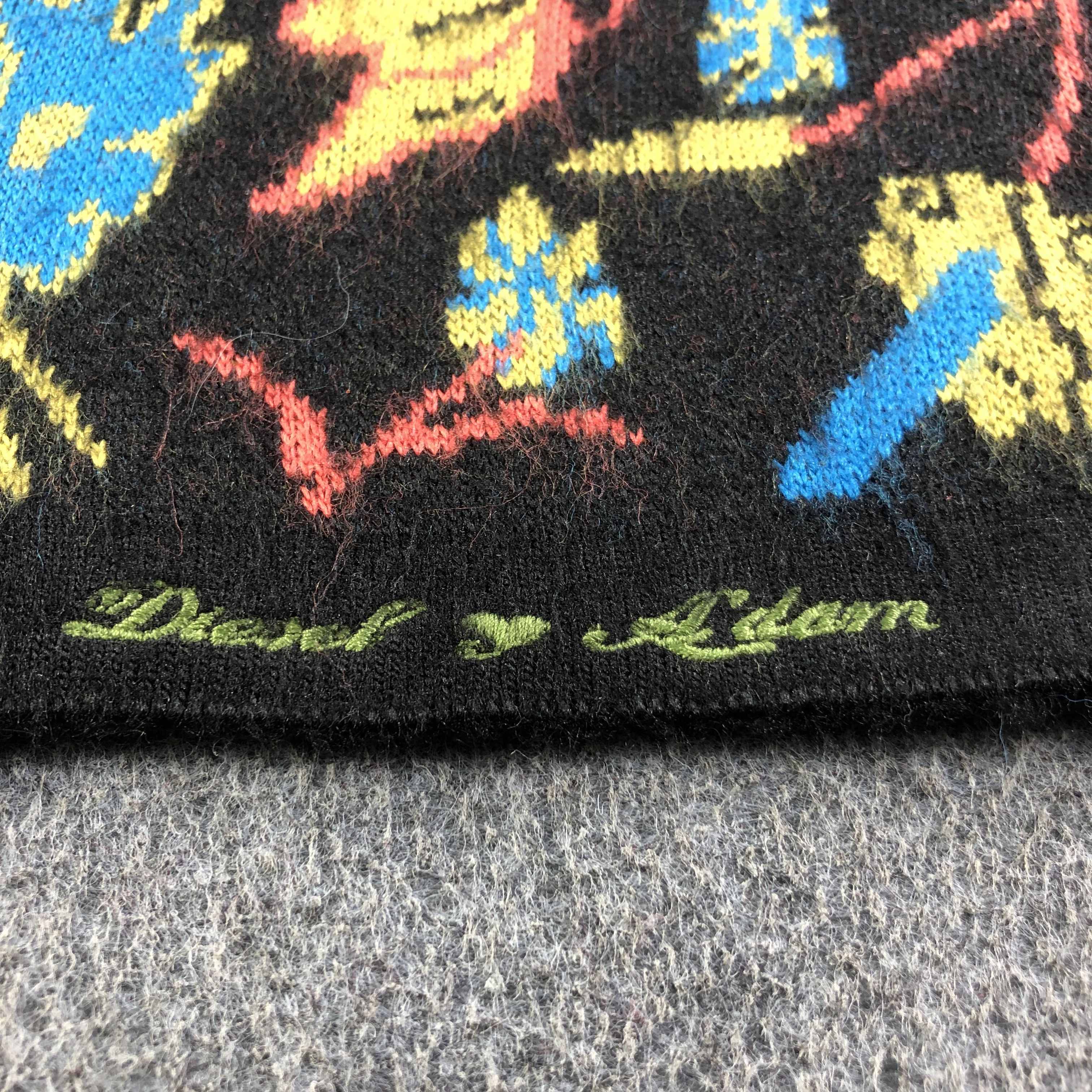 Diesel Diesel Adam Floral Scarf Muffler V1746 Size ONE SIZE - 3 Thumbnail