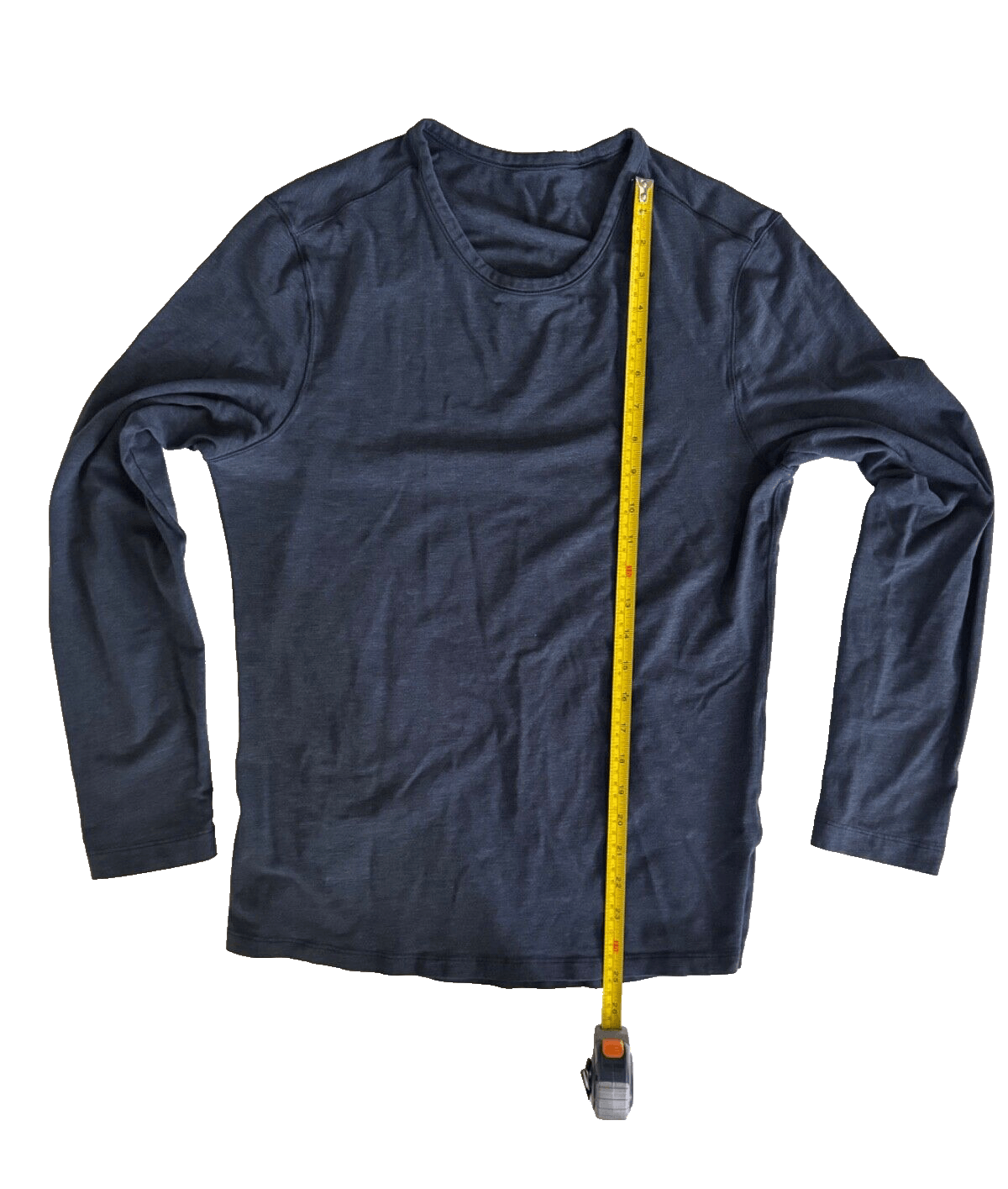 Lululemon Lululemon Mens S Crew Neck Blue Pullover Long Sleeves Shirt Size US S / EU 44-46 / 1 - 3 Thumbnail