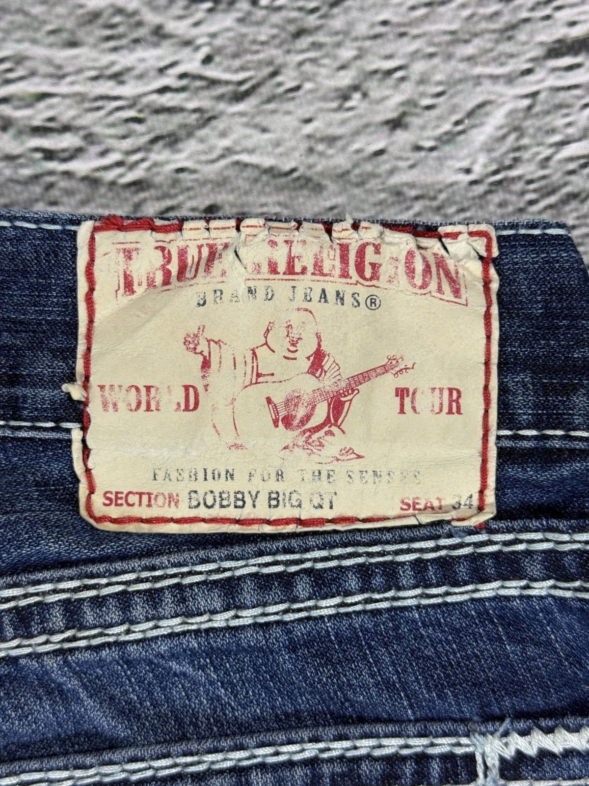True Religion True Religion jeans vintage Bobby big QT denim straight Size US 29 - 5 Thumbnail