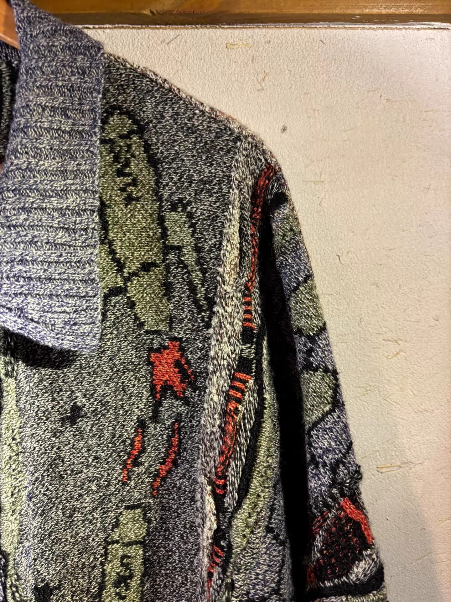 Other khoki 23AW Oversized Patterned Sweater 99% New Size US M / EU 48-50 / 2 - 3 Thumbnail