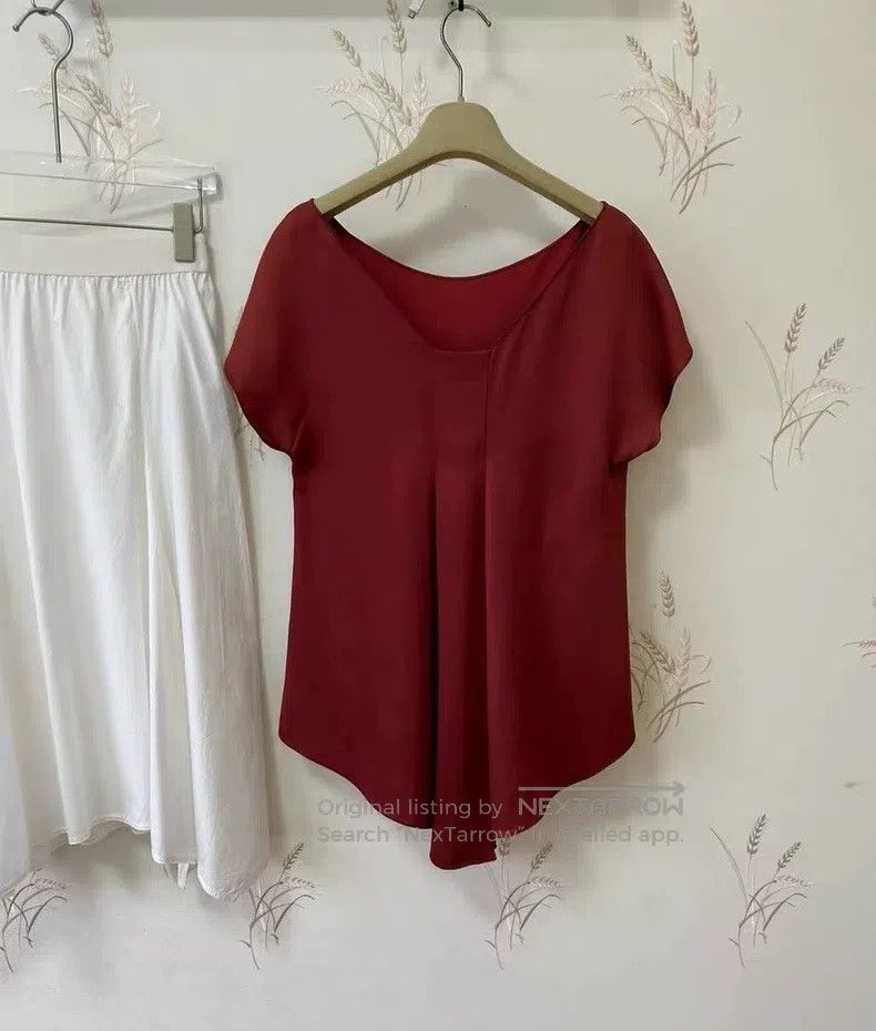 The Row The Row size 2 Burgundy design top Size XS / US 0-2 / IT 36-38 - 2 Thumbnail