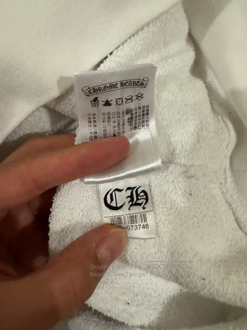 Chrome Hearts CHROME HEARTS Size XL White graffiti hoodie Size US XL / EU 56 / 4 - 7 Thumbnail