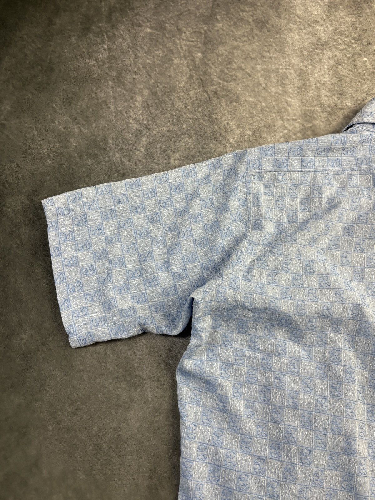 Vintage 1970s Enro Shortsleeve Shirt True Vintage Perma Press Summer Size US S / EU 44-46 / 1 - 9 Thumbnail