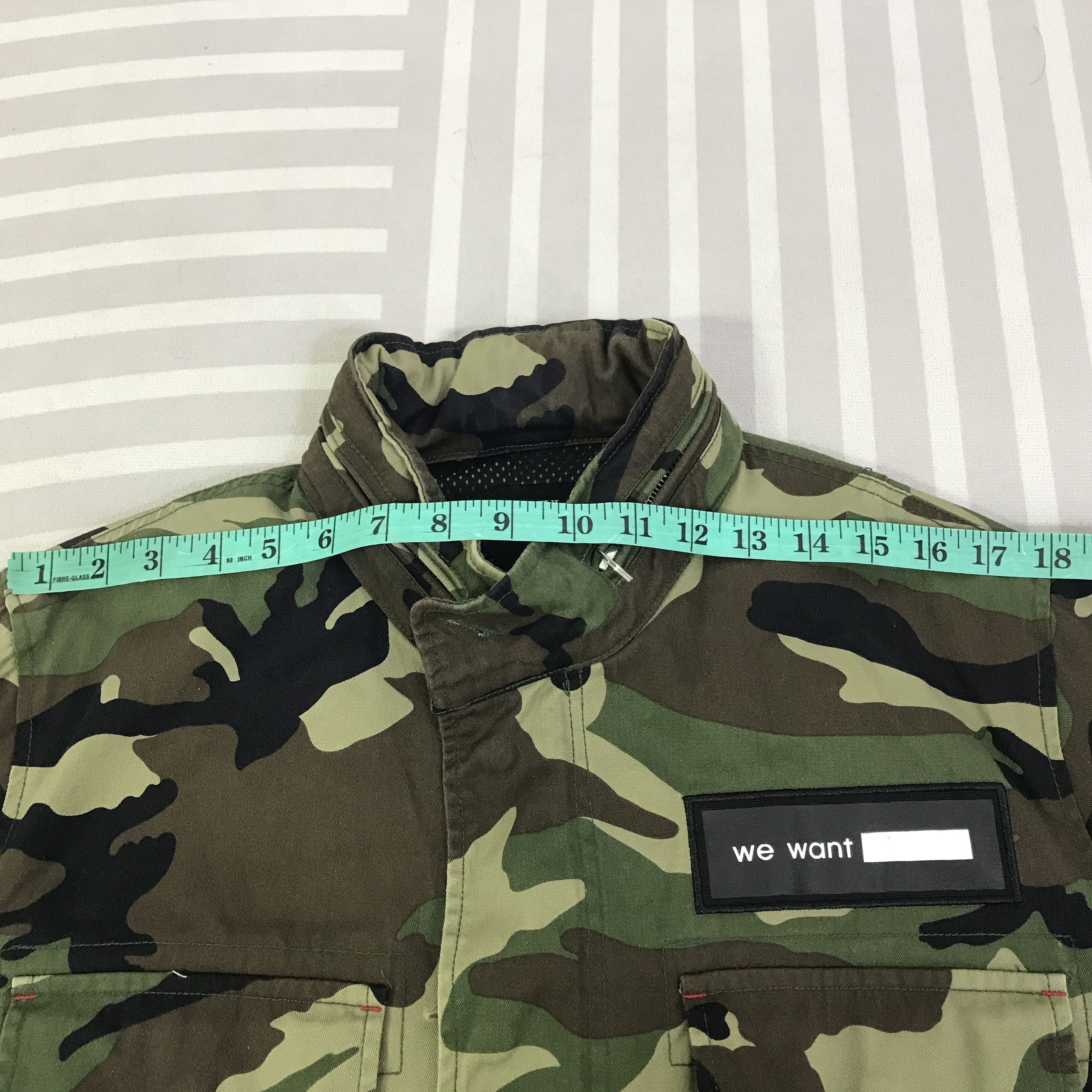 Japanese Brand Vintage Azul Camo M65 Design Jacket K115B14 Size US L / EU 52-54 / 3 - 6 Thumbnail