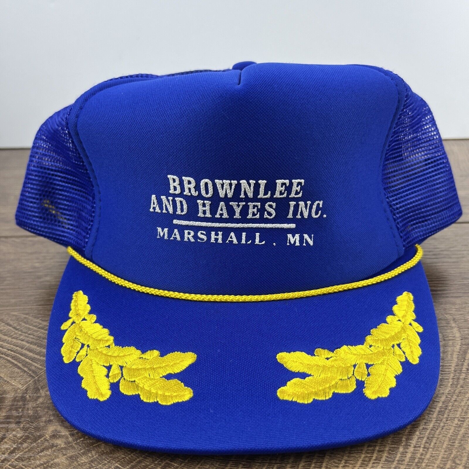 Other Brownlee and Hayes Inc Hat Blue Adjustable Hat Snapback Adul Size ONE SIZE - 3 Thumbnail