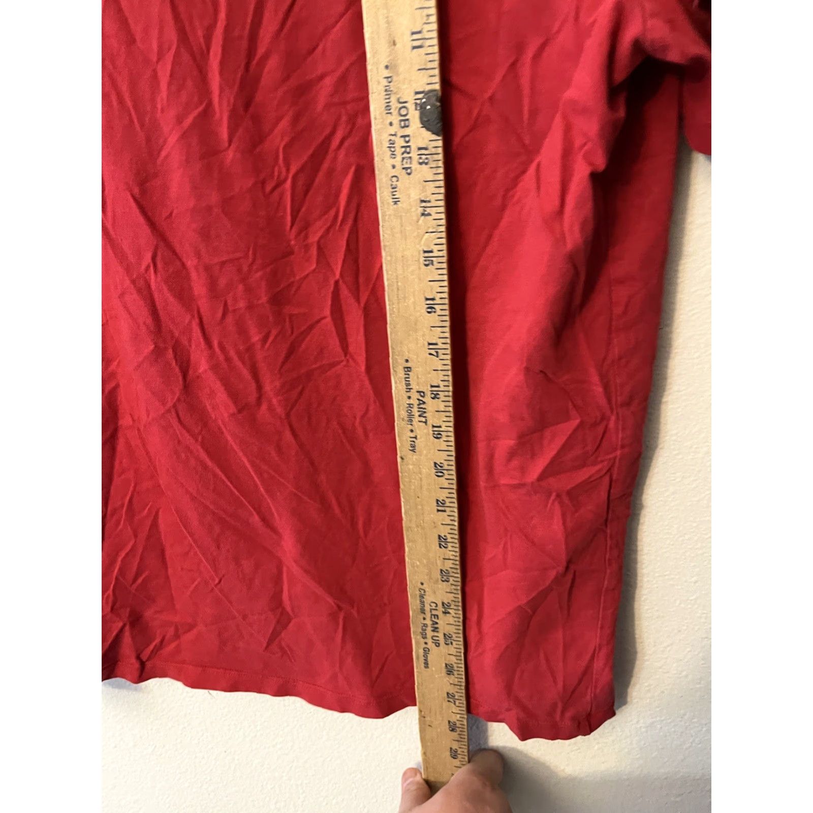 Tommy Hilfiger Tommy Hilfiger Mens T-Shirt Short Sleeve Crew Neck Red Graphic Size S Size US S / EU 44-46 / 1 - 4 Thumbnail