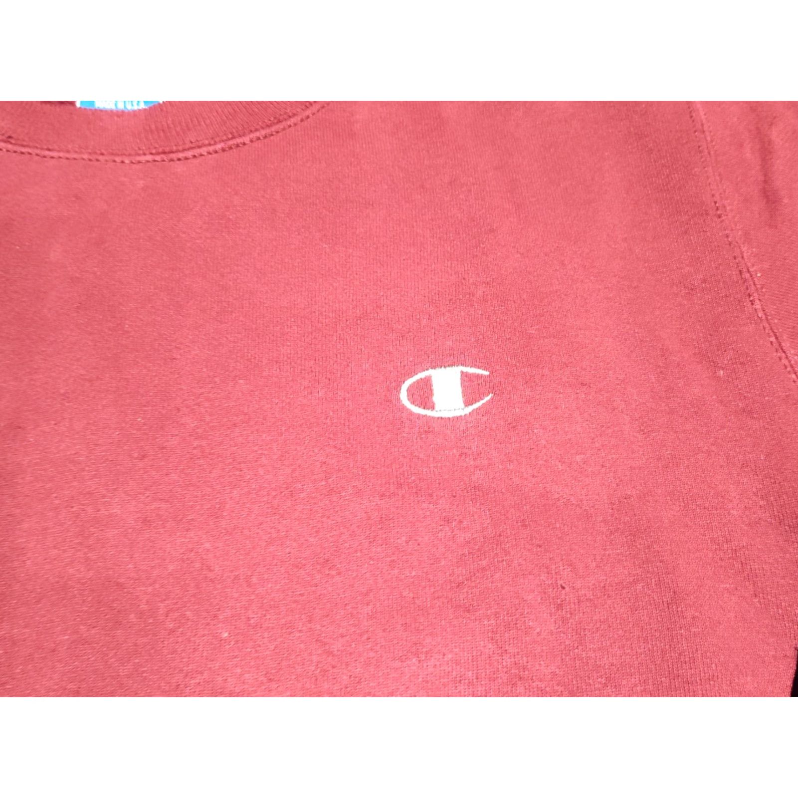 Champion Vintage 90s Champion Maroon Crewneck Sweatshirt Size M Made In USA EUC Solid Size US M / EU 48-50 / 2 - 5 Thumbnail