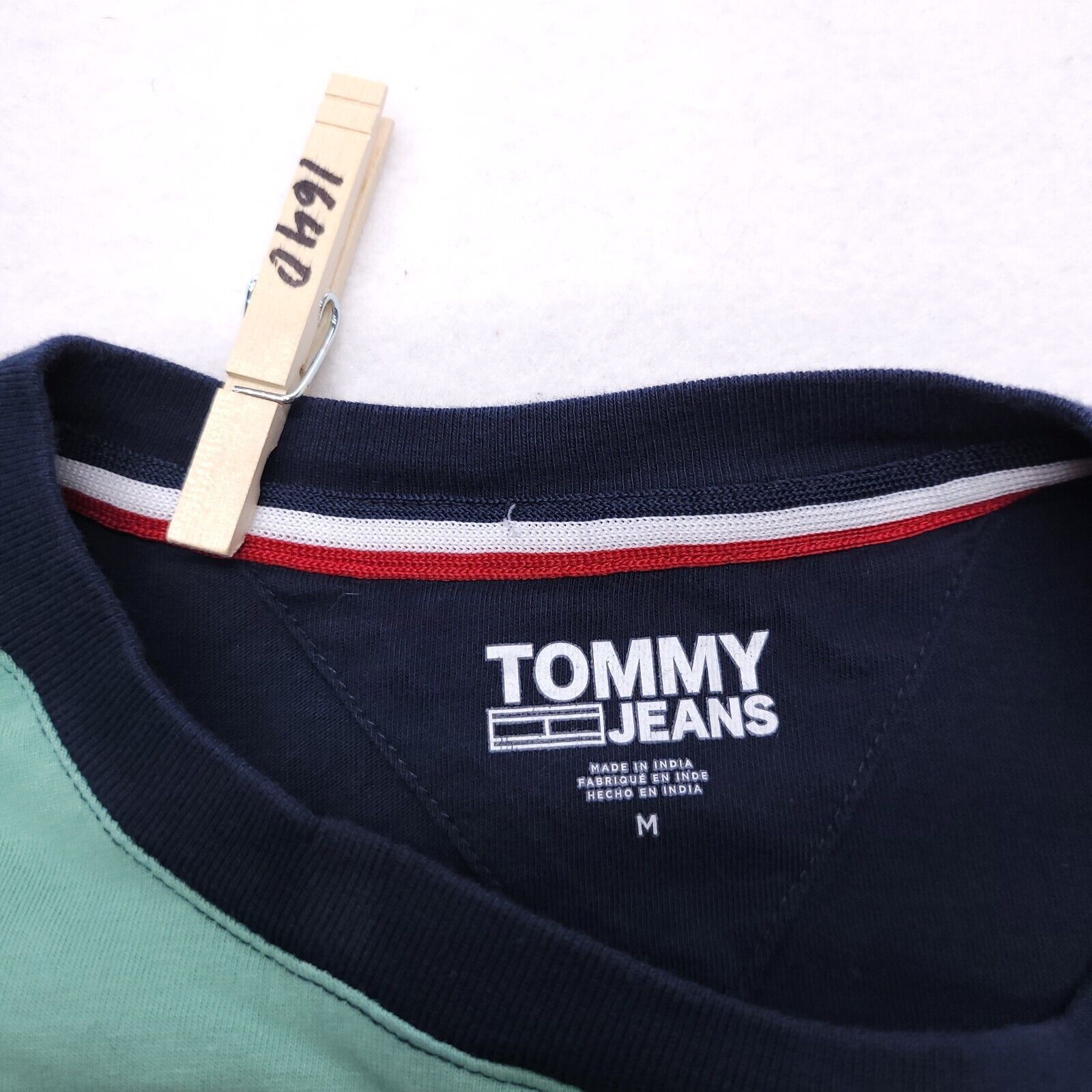 Tommy Hilfiger Tommy Jeans Causal Pullover T Shirt Womens Size Medium Blue Size M / US 6-8 / IT 42-44 - 3 Thumbnail