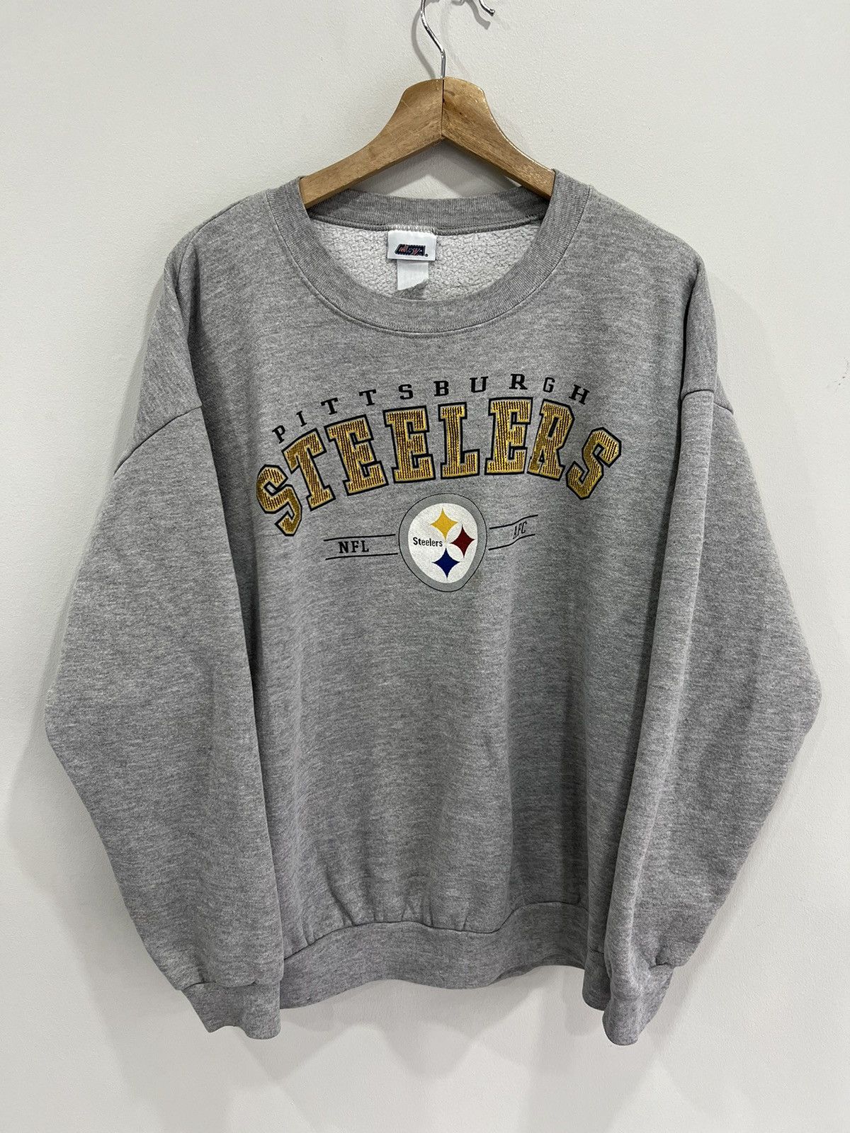 Vintage Vintage Pittsburgh Steelers Sweater sweatshirt 90s Size US L / EU 52-54 / 3 - 1 Thumbnail