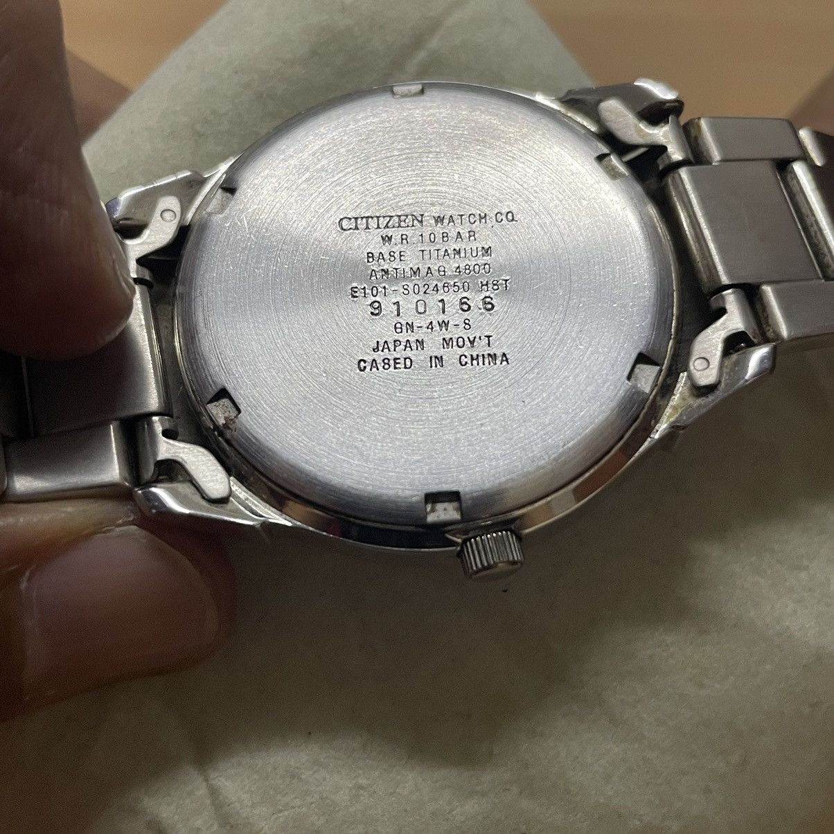 Designer × Seiko × Vintage Citizen Eco-Drive E101-8024650