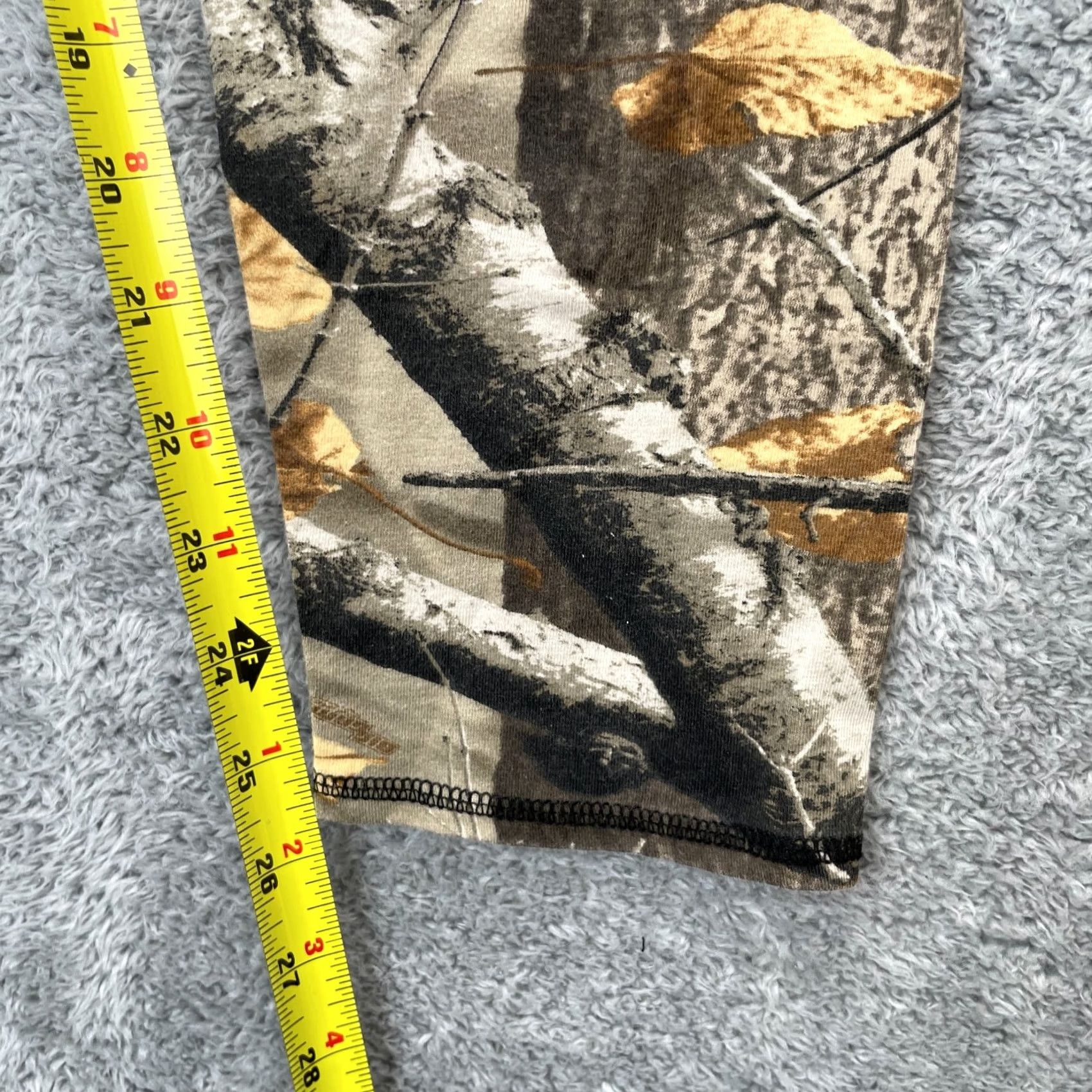 Vintage Legendary Whitetails Leggings Womens XL Camo Real Tree Stretch Hunting Ankle Skinny 28in Inseam Gym & Training, Walking, Activewear, Easy Care Womens Size 26" / US 2 / IT 38 - 7 Thumbnail