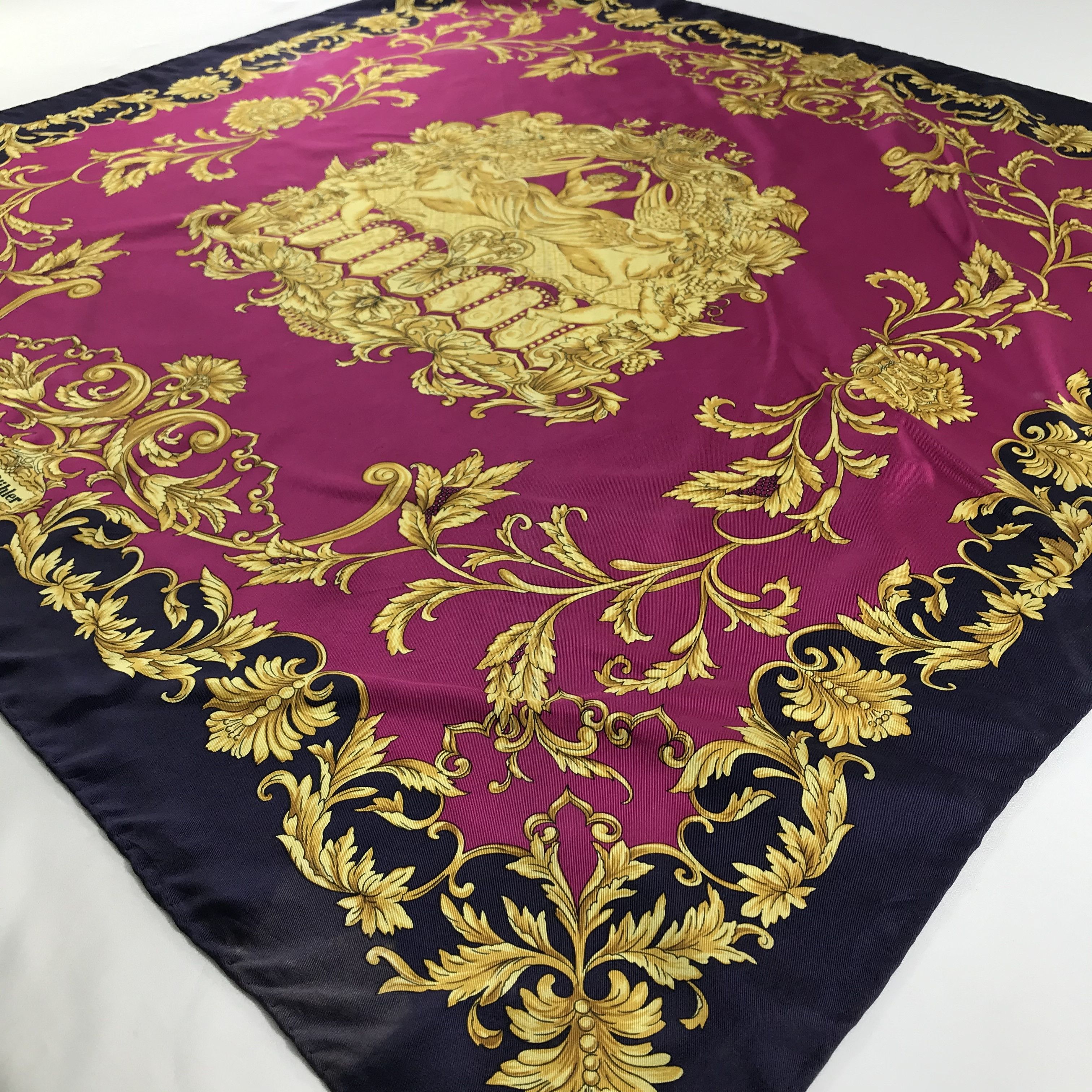 Vintage Vintage Felix Buhler Silk Scarf Size ONE SIZE - 3 Thumbnail