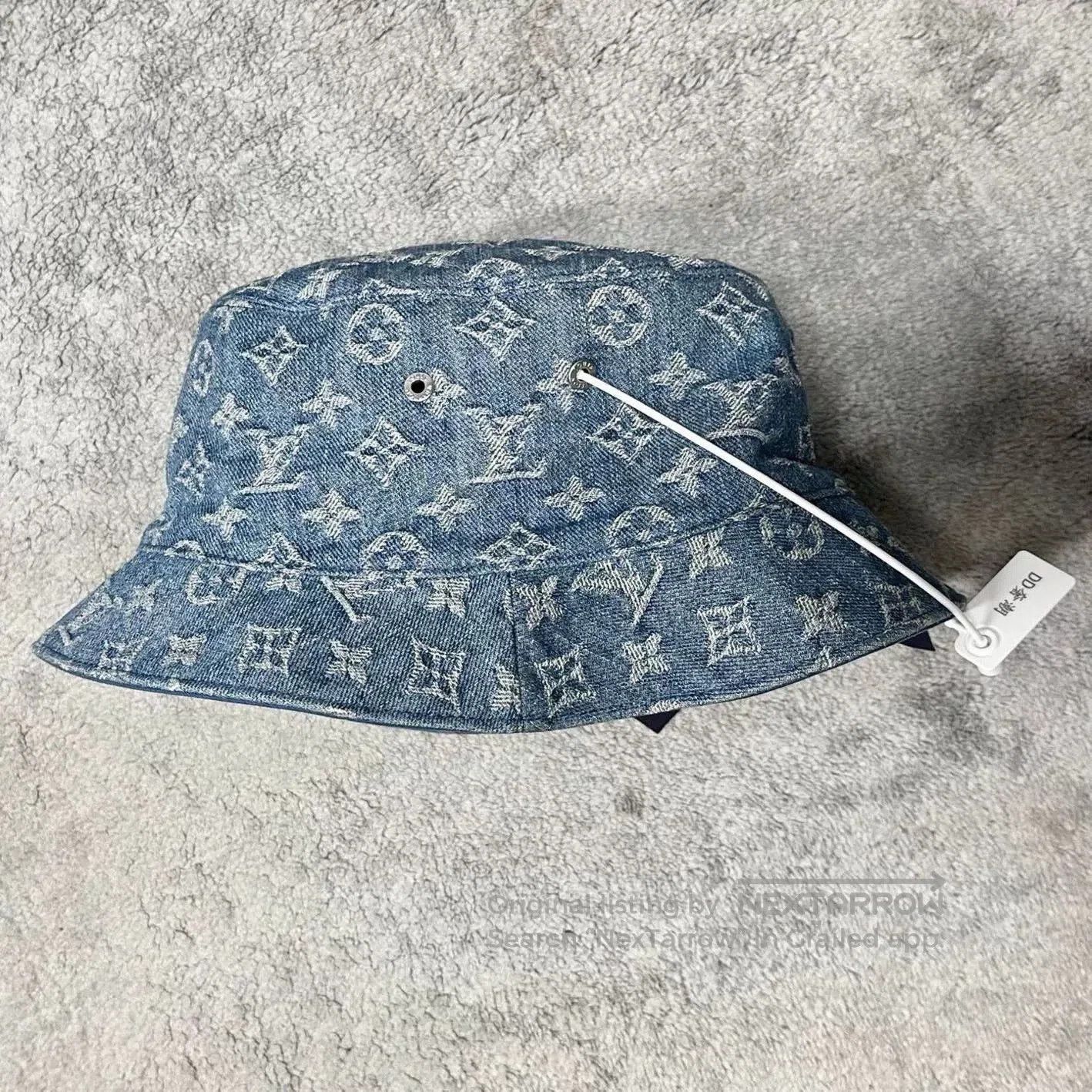 Louis Vuitton louis vuitton logo embroidered bucket hat. Size ONE SIZE - 2 Thumbnail