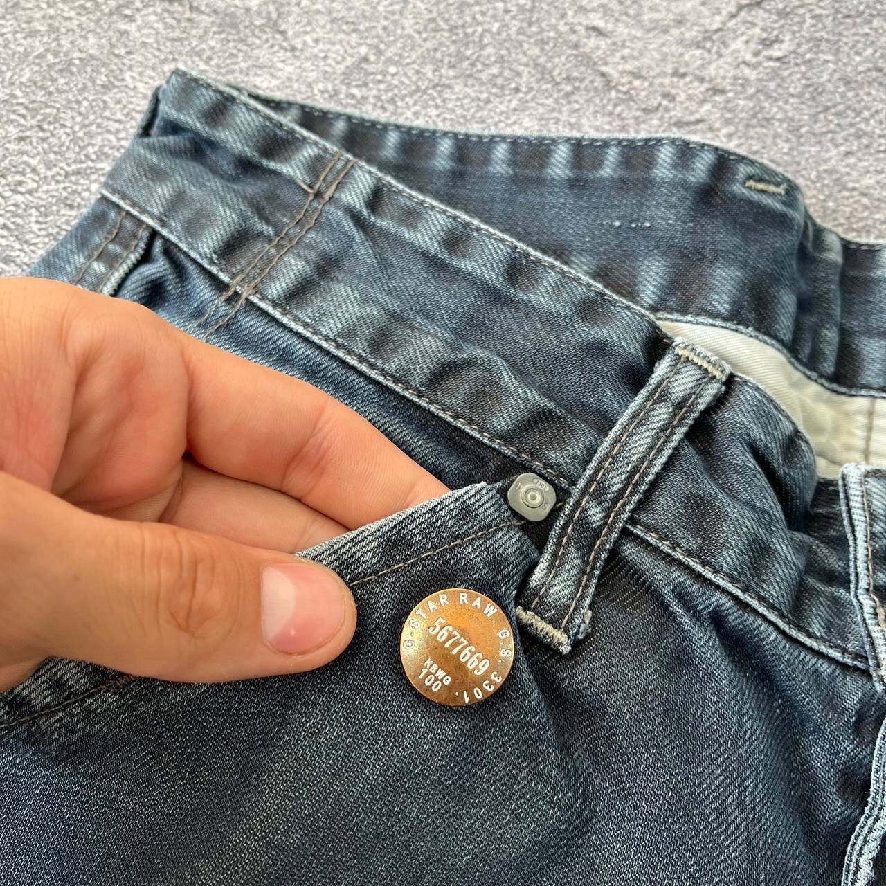 G-Star Vintage g-star big logo raw cargo multi pocket jeans y2k Size US 33 - 5 Thumbnail