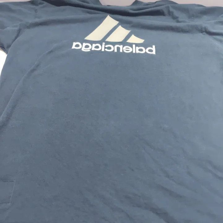 Balenciaga Balenciaga Balenciaga x Adidas Logo Print TShirt -2507 Size US M / EU 48-50 / 2 - 1 Thumbnail