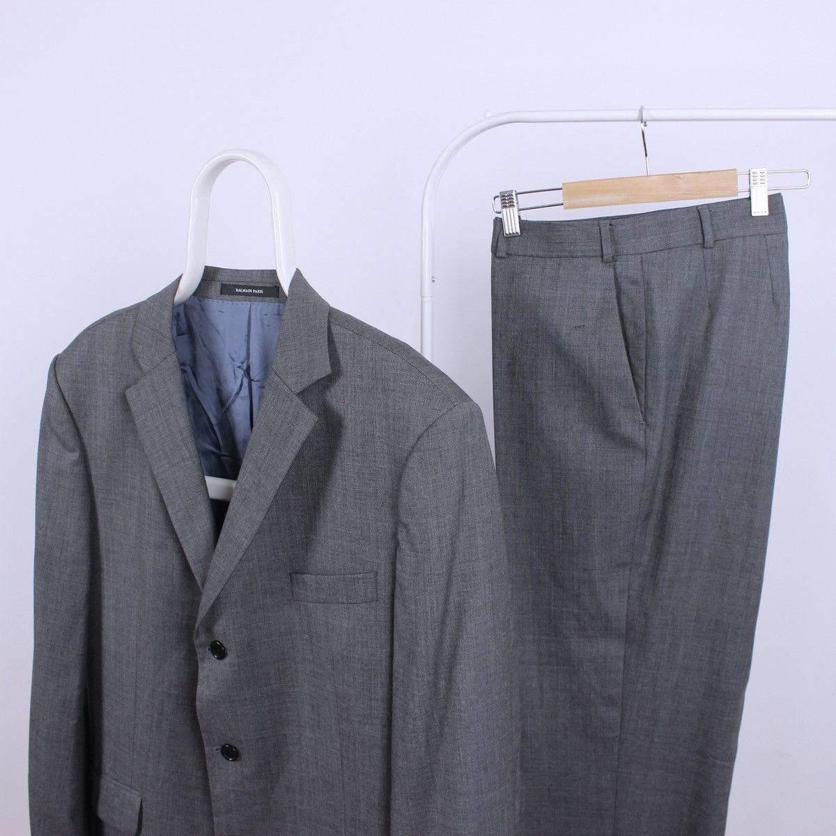 Balmain Balmain Paris Wool Blazer Pants Size 44L - 1 Thumbnail
