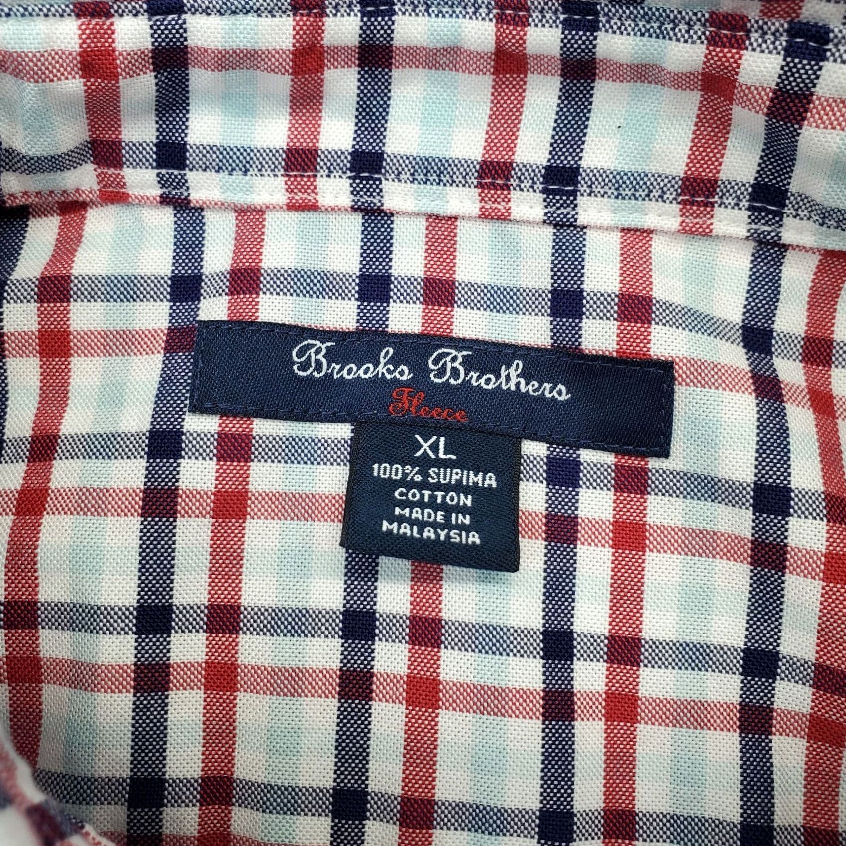 Brooks Brothers Brooks Brothers Mens XL Fleece Shirt Multi Plaid Button-Down Collar Classic Fit Shirt Mens XL Plaid Brooks Brothers Size US XL / EU 56 / 4 - 6 Thumbnail