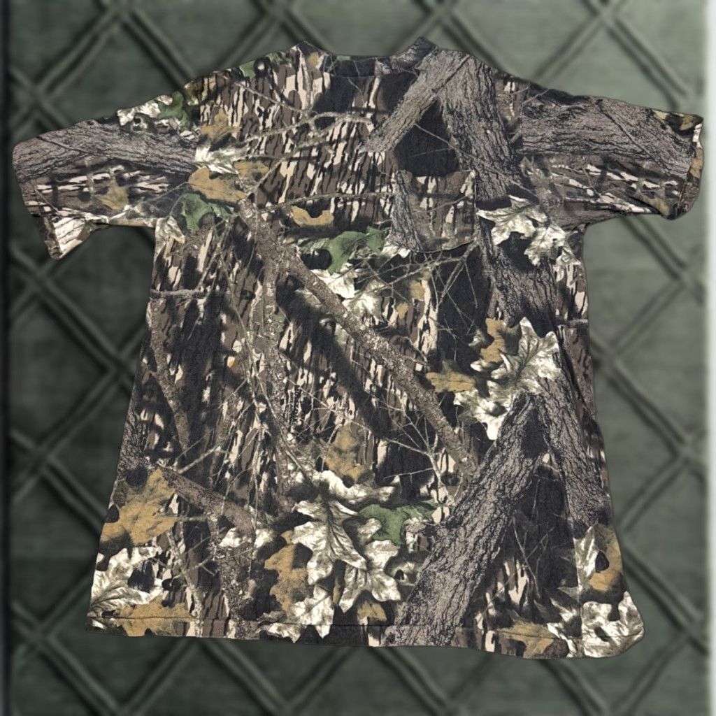 Vintage VINTAGE Mossy Oak Camo Camouflage Hunting Shirt XL Long Sleeve Pocket T-Shirt Mens Size US XL / EU 56 / 4 - 1 Thumbnail