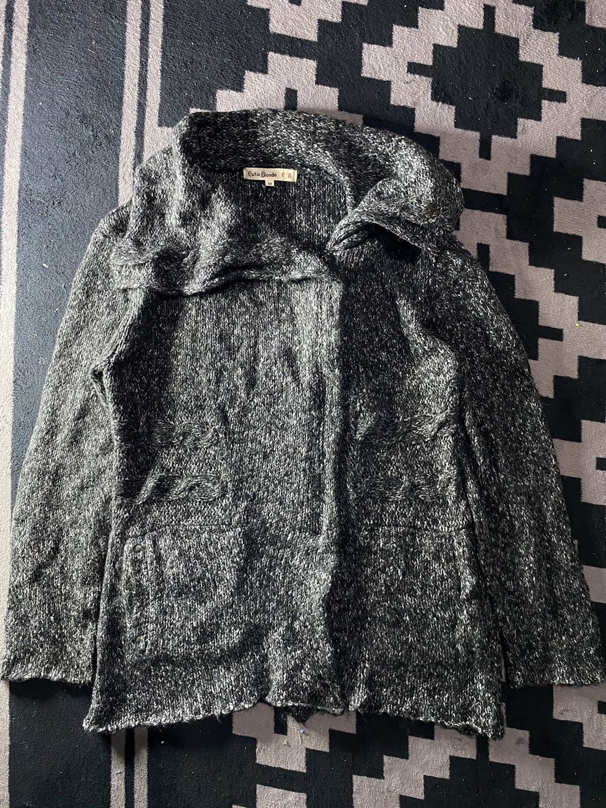 If Six Was Nine × Japanese Brand × Le Grande Bleu (L.G.B.) Japanese cutie blonde wool knit Size US M / EU 48-50 / 2 - 1 Thumbnail