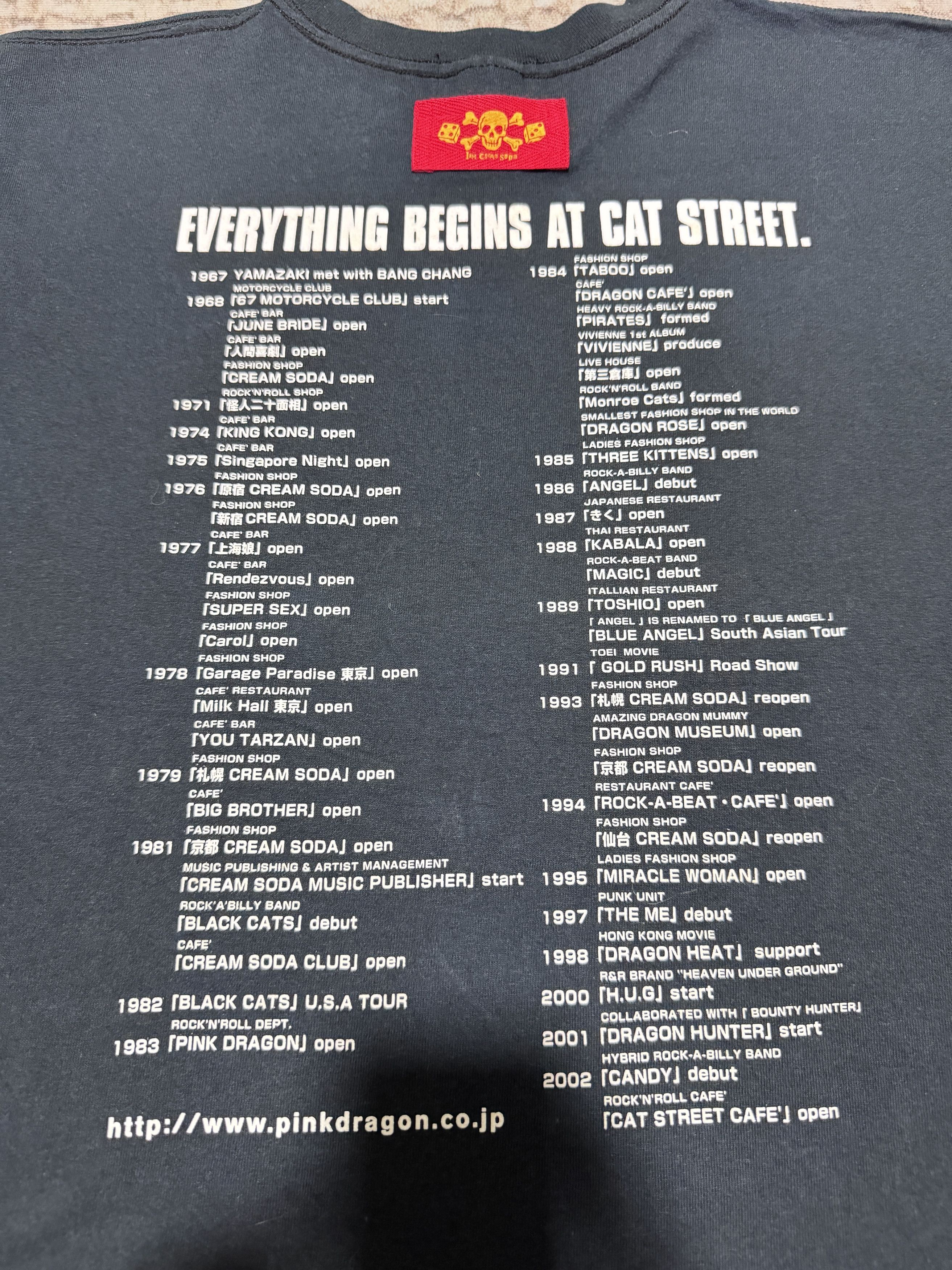 Japanese Brand Vintage Cream Soda Tour T shirt Rock N Roll Department Size US M / EU 48-50 / 2 - 5 Thumbnail