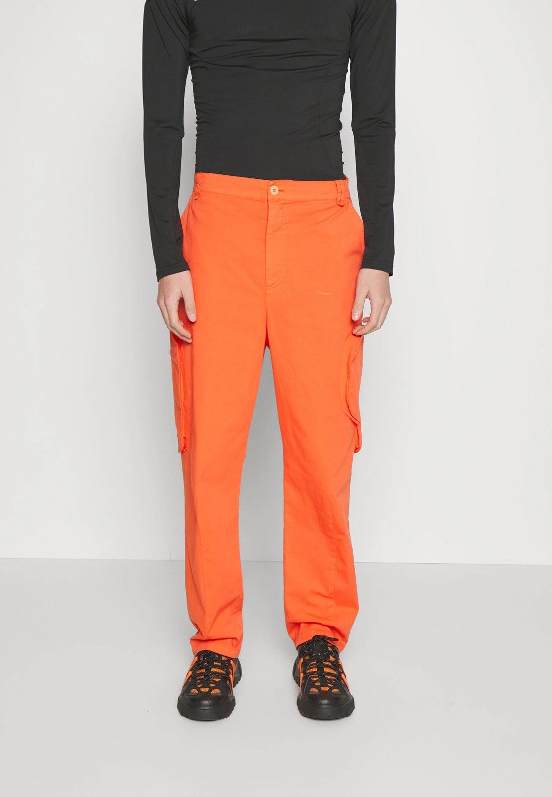 Henrik Vibskov !DS! SS23 Henrik Vibskov Flame Orange Cargo Pants Size US 32 / EU 48 - 4 Thumbnail