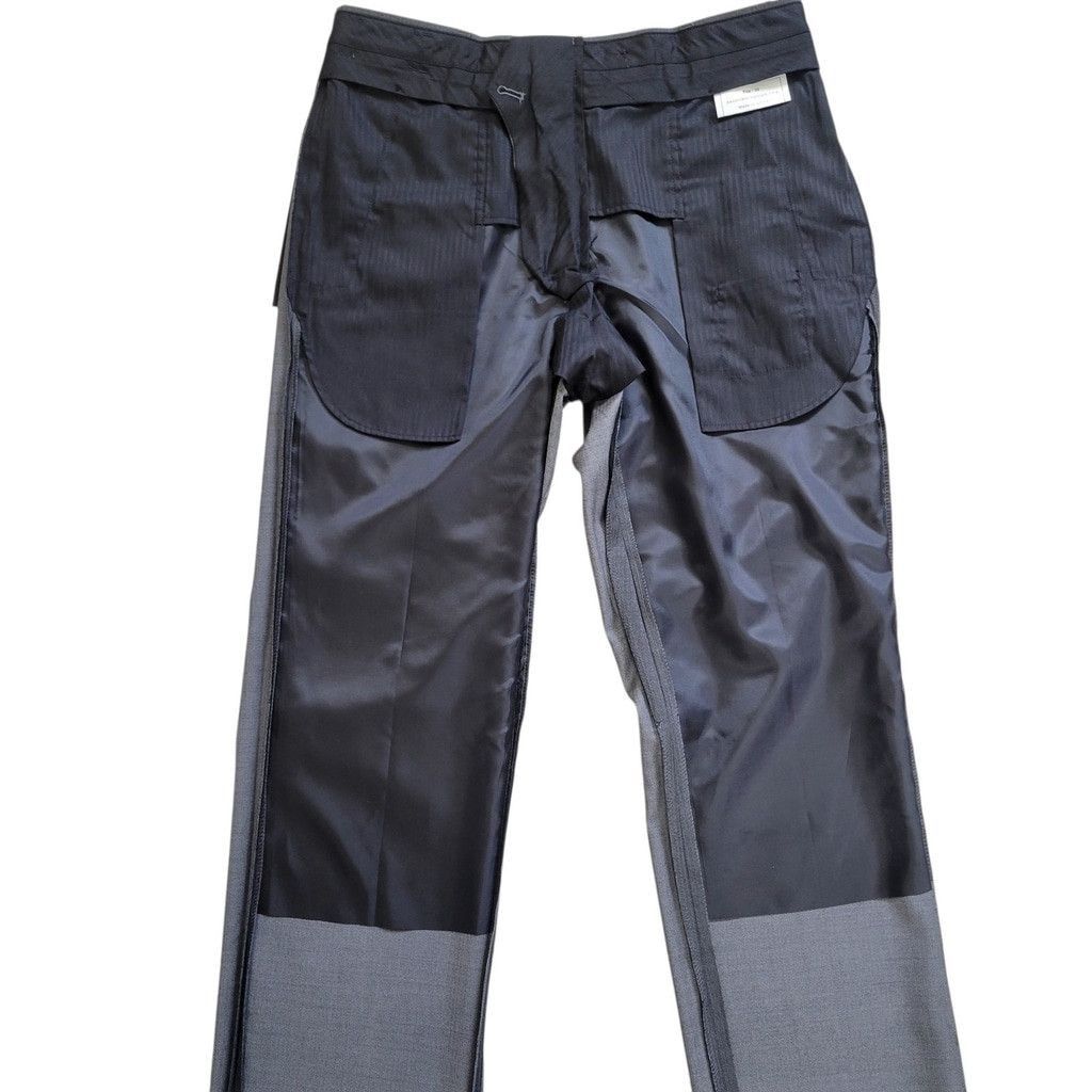 Kenneth Cole Kenneth Cole Awearness Wool Lastol Blend Gray Suit Pants 32 Size US 30 / EU 46 - 7 Thumbnail