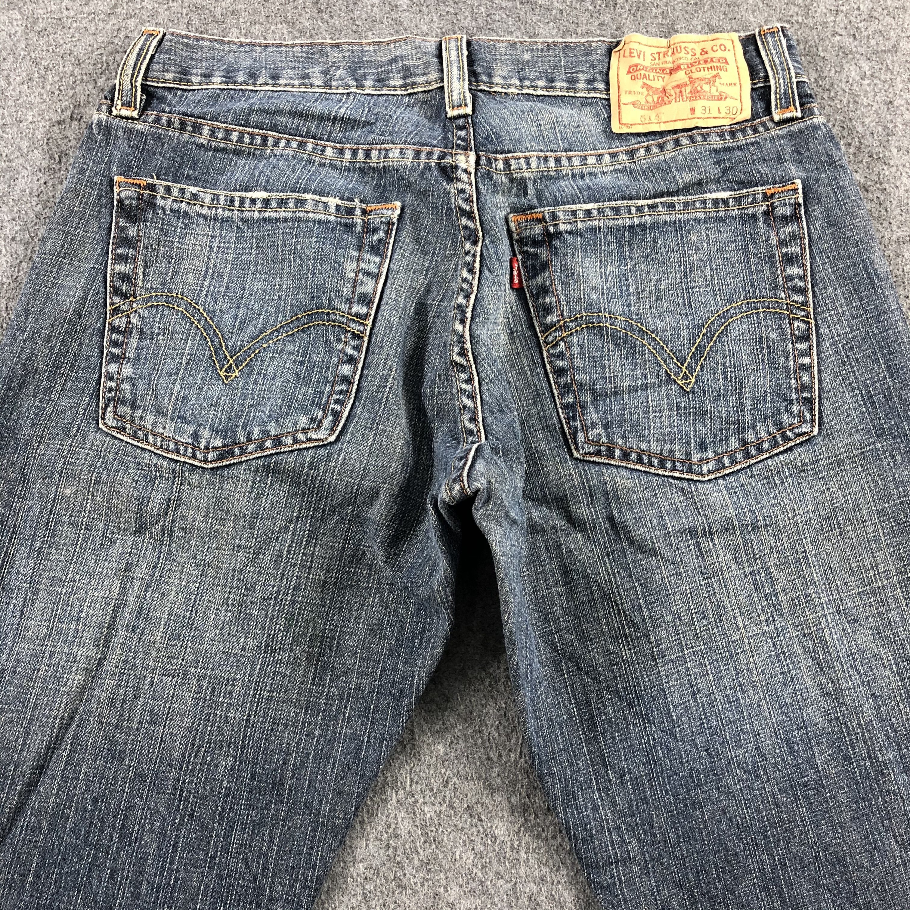 Levi's Vintage Levis 514 Earth Tone Jeans-J2052 Size US 30 / EU 46 - 4 Thumbnail