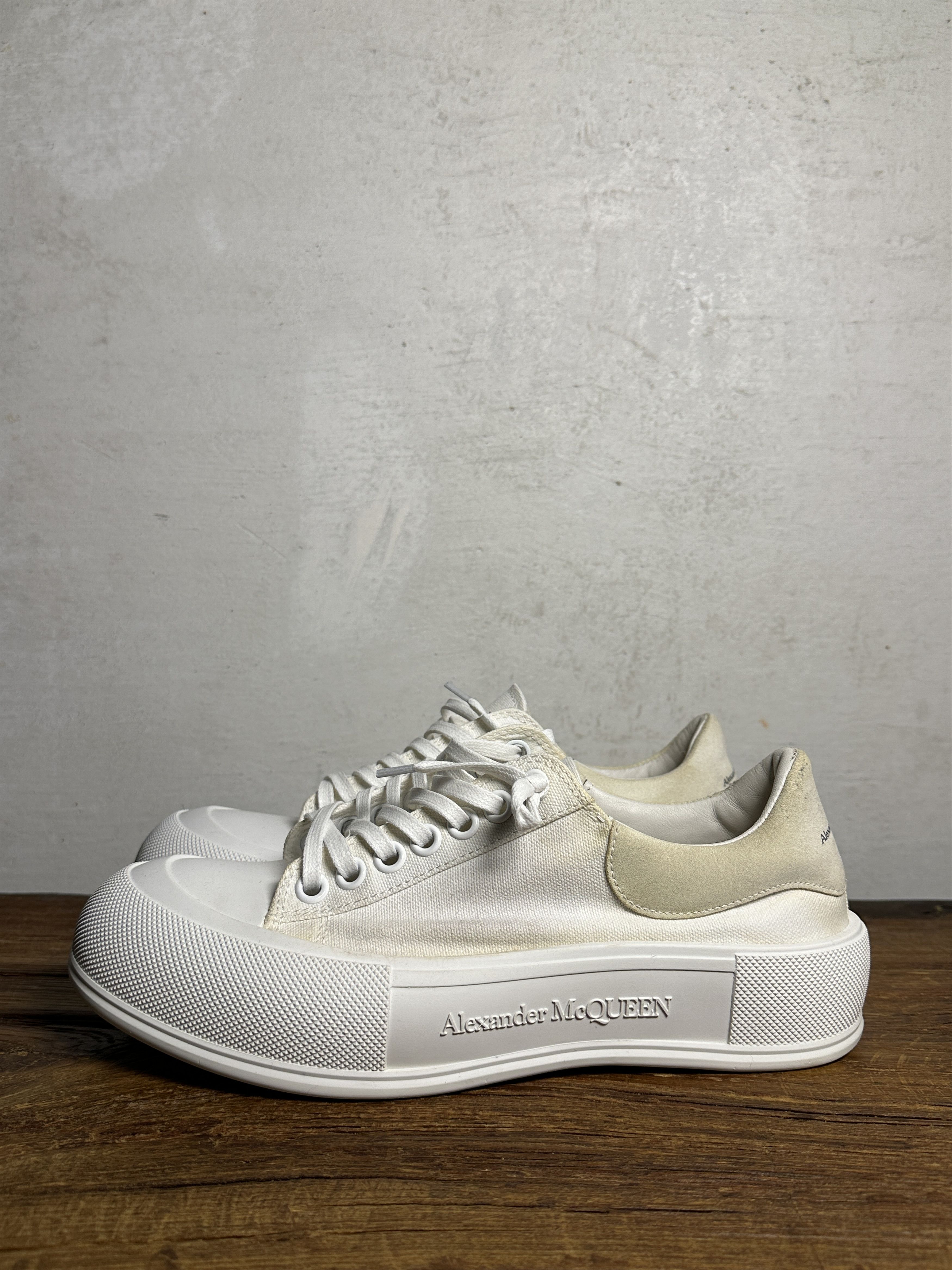 Alexander McQueen Alexander McQueen Deck Plimsoll Sneakers Size US 10 / IT 40 - 5 Thumbnail