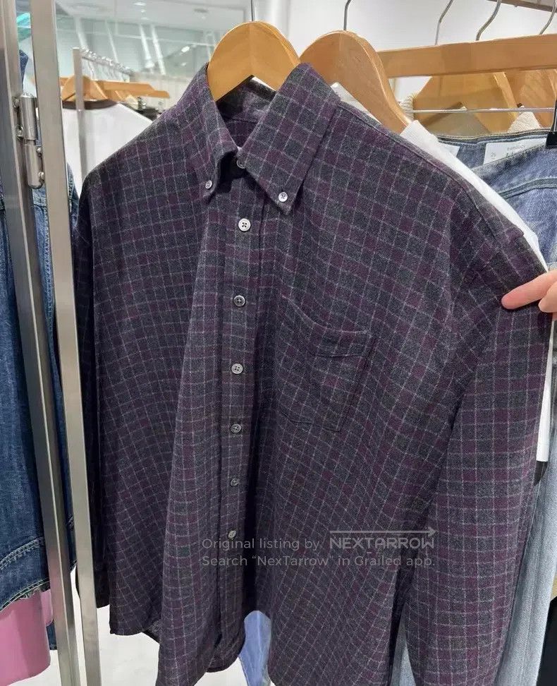 Our Legacy Our Legacy Long Sleeve Plaid Shirt Size US M / EU 48-50 / 2 - 1 Thumbnail