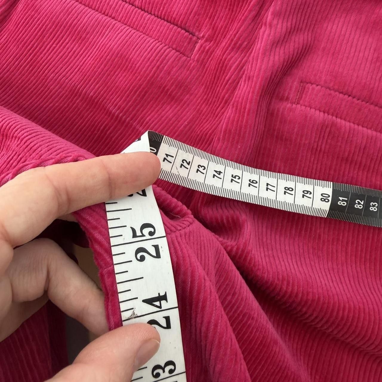 Boden Boden Kew Velvet Pants Vibrant Pink Corduroy Size 6 NWOT Size 28" / US 6 / IT 42 - 8 Thumbnail