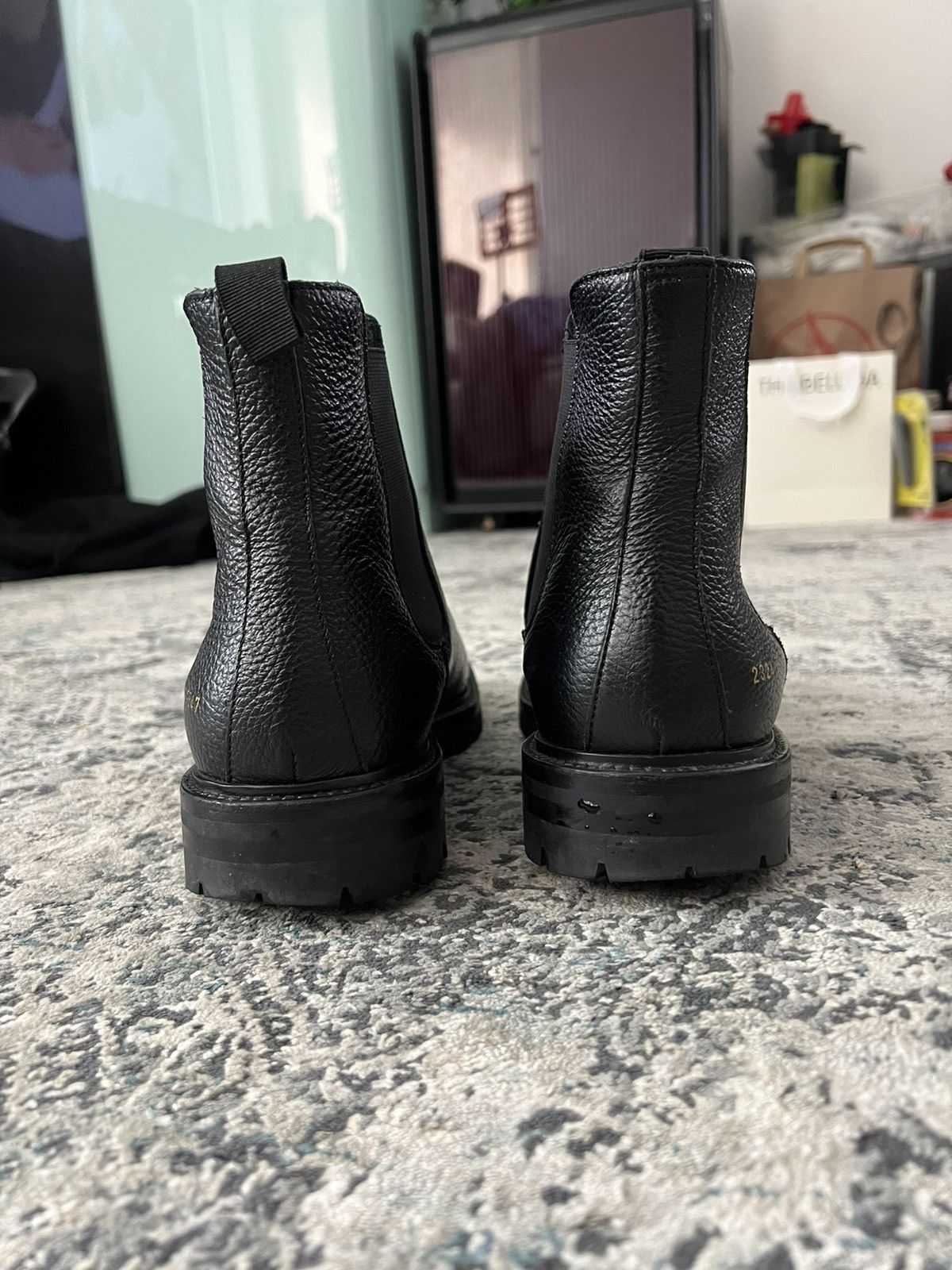 Common Projects Common Projects Black Chelsea Boots Size US 8 / EU 41 - 5 Thumbnail