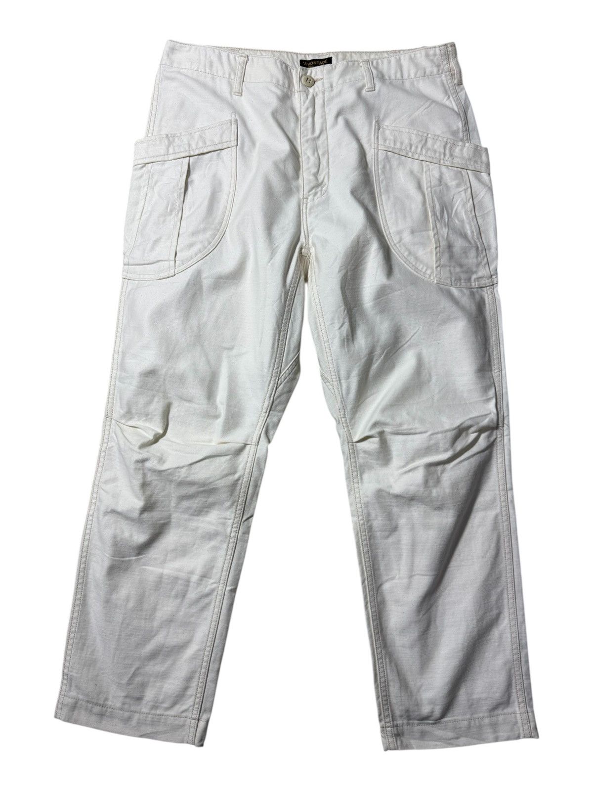 *A VONTADE A Vontade Japan White Utility Pants Size US 34 / EU 50 - 2 Thumbnail