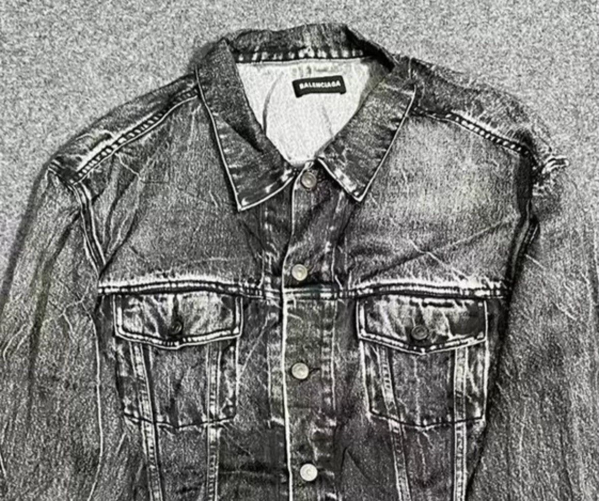 Balenciaga balenciaga Imitation denim jacket Size US M / EU 48-50 / 2 - 4 Thumbnail