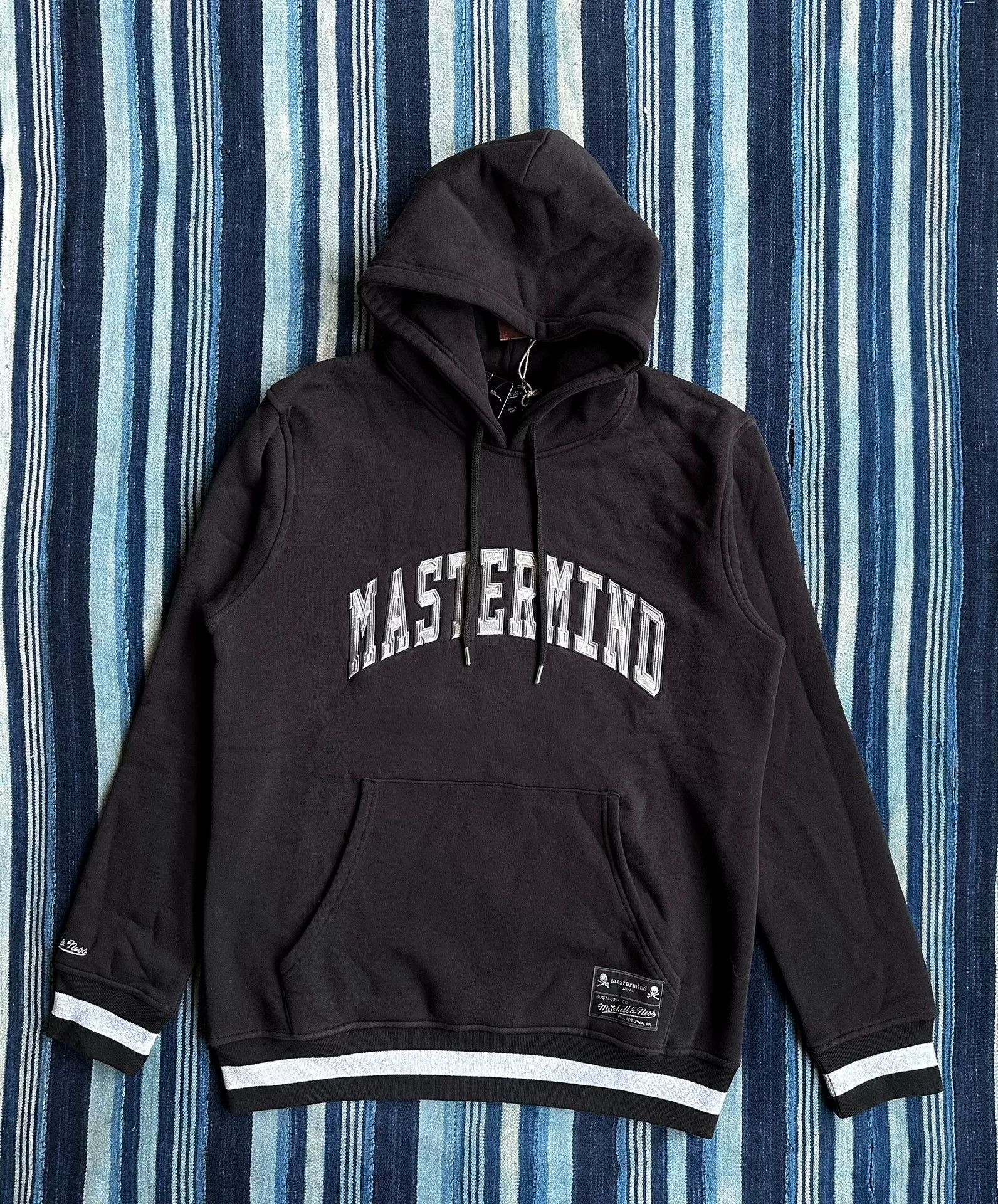 mastermind japan x mitchell&ness hoodie