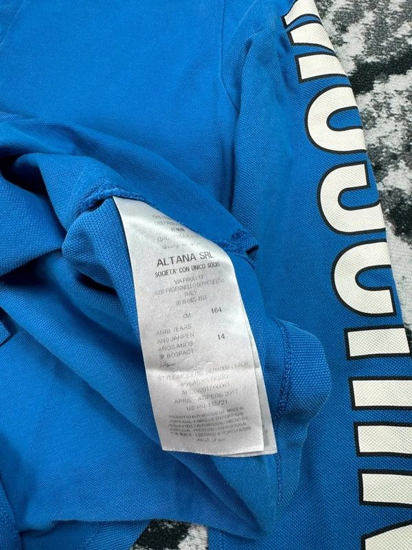 Moschino Moschino longsleeve polo shirt blue XS Size US XS / EU 42 / 0 - 5 Thumbnail