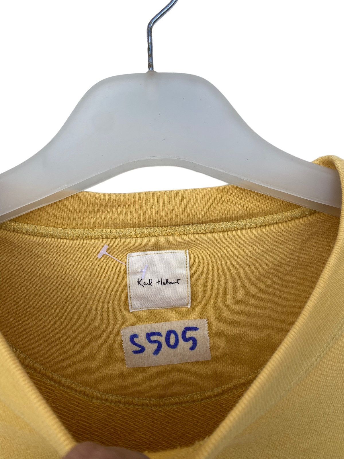 Karl Helmut Vintage Karl Helmut Spellout Sweatshirt Size US L / EU 52-54 / 3 - 3 Thumbnail
