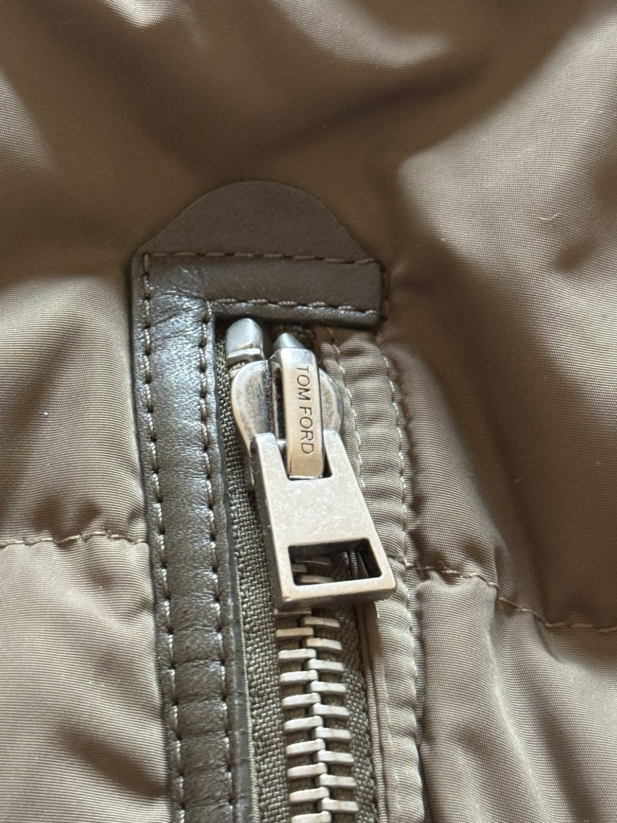 Tom Ford Tom Ford Cardigan mit dauneneinsatz aus baumwolle jacket Size US S / EU 44-46 / 1 - 2 Thumbnail