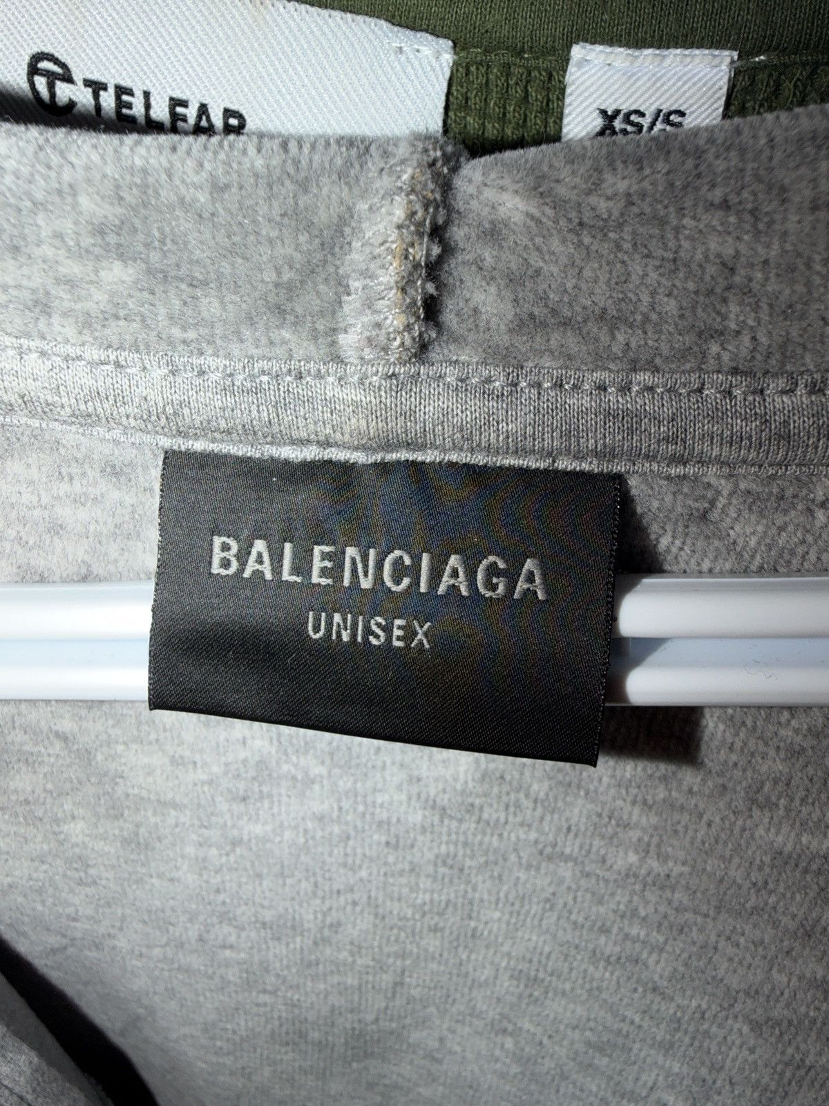 Balenciaga Balenciaga Loop Sports Icon Zip-Up Hoodie Size US L / EU 52-54 / 3 - 4 Thumbnail
