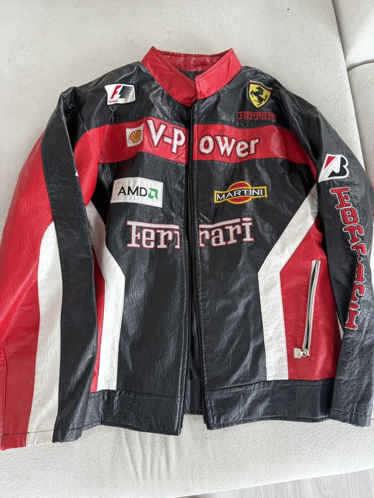 Vintage Ferrari Vintage Jacket Size US L / EU 52-54 / 3 - 1 Thumbnail