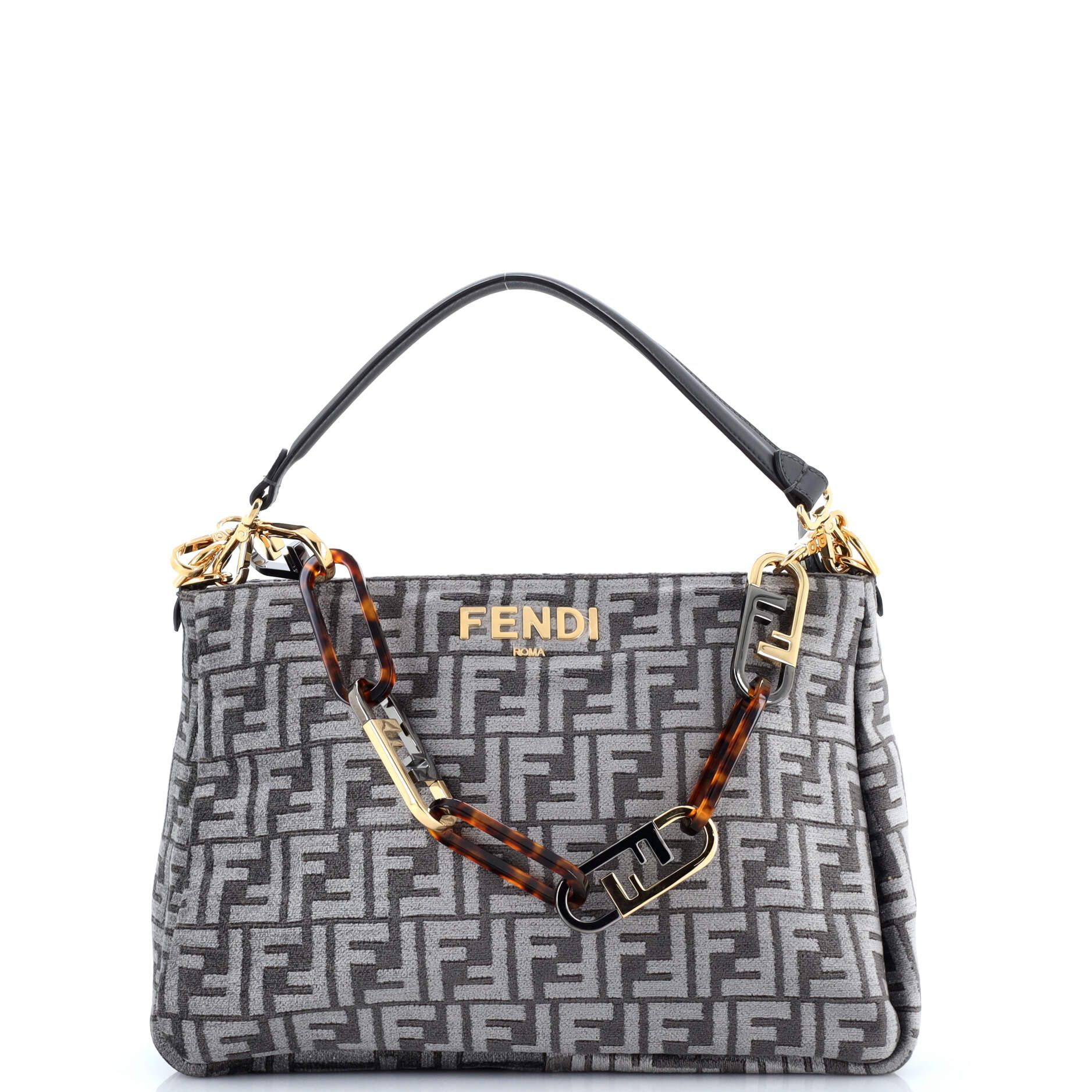 Fendi O'Lock Zip Shoulder Bag Size ONE SIZE - 1 Thumbnail