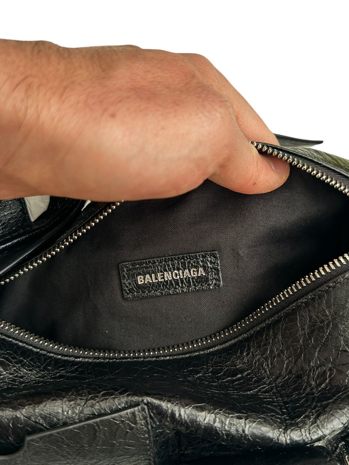 Balenciaga Superbusy Mini XS Black Hobo Bag Size ONE SIZE - 11 Thumbnail