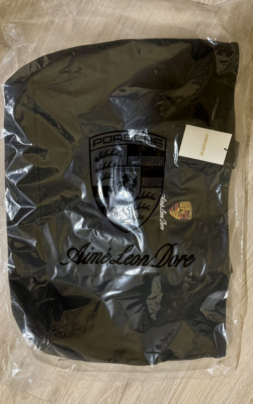 Aime Leon Dore Aime Leon Dore X Porsche 993 Tote Bag Black Size ONE SIZE - 6 Thumbnail