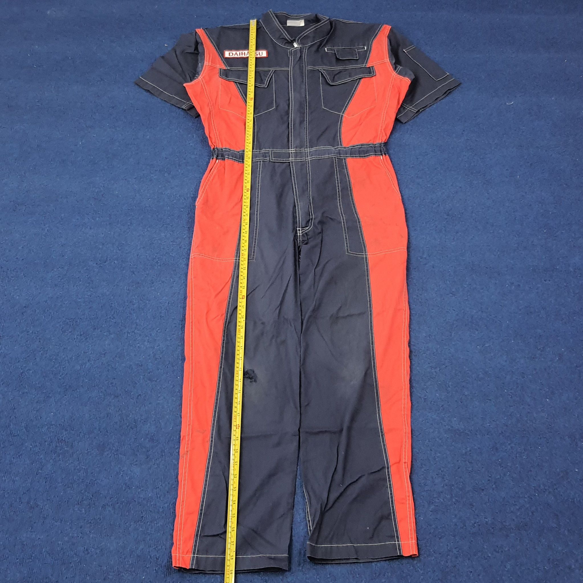 Japanese Brand × Vintage Vintage DAIHATSU Japan Racing Motorsports Coverall C232N10 Size US L / EU 52-54 / 3 - 4 Thumbnail