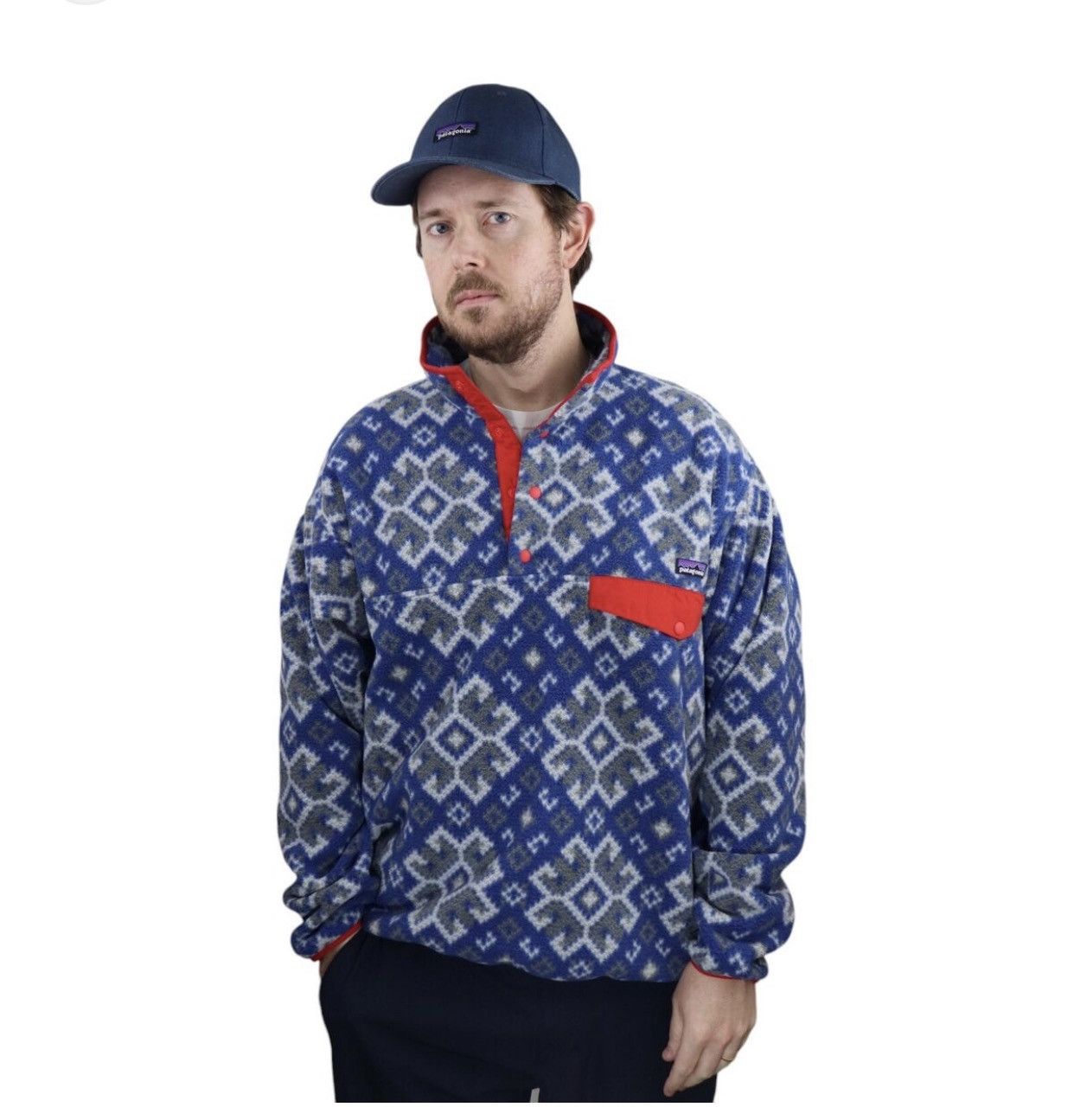 Patagonia Vintage 90s Patagonia Synchilla Size US L / EU 52-54 / 3 - 2 Thumbnail
