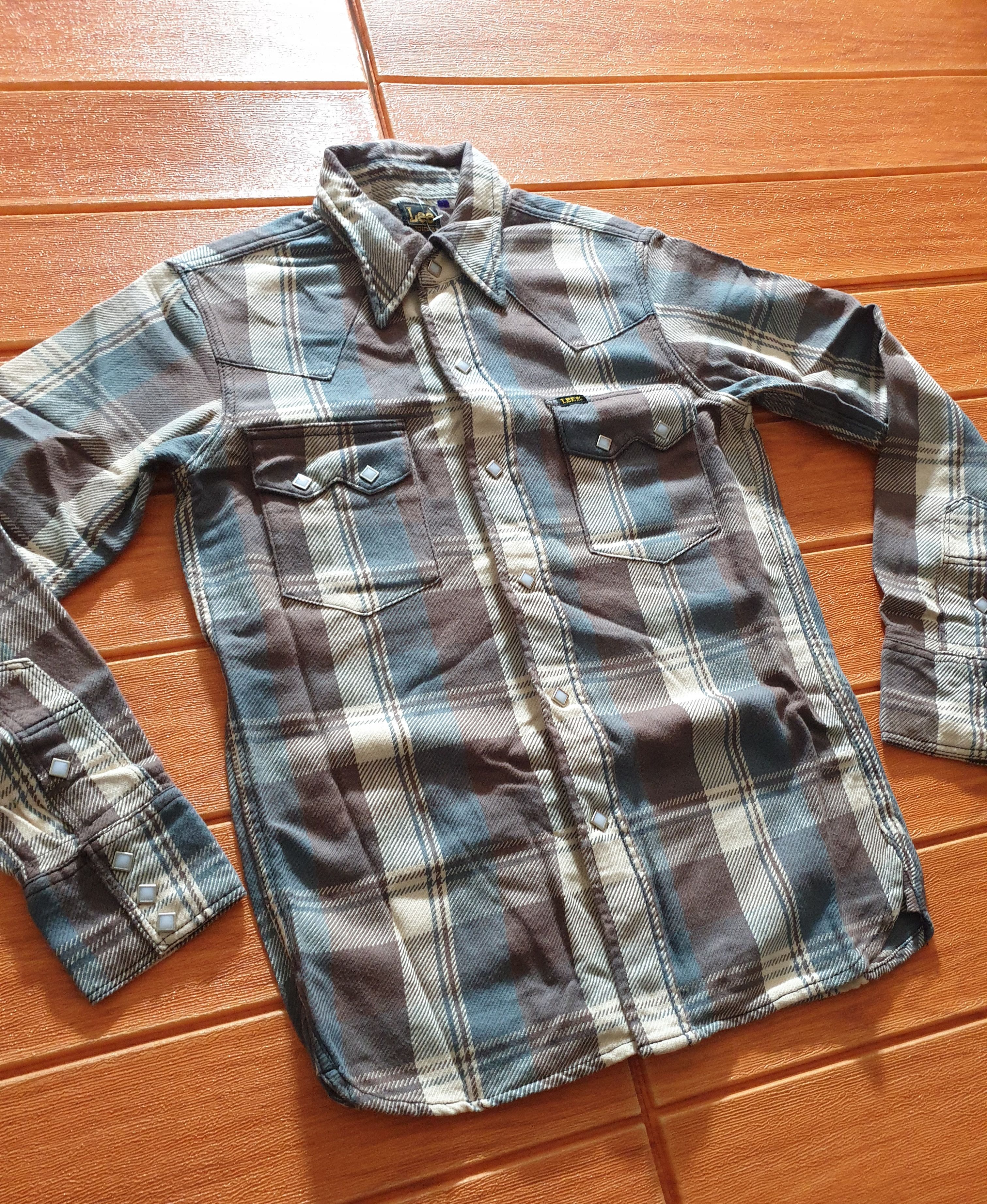 Lee Lee checkered western shirt Size US S / EU 44-46 / 1 - 5 Thumbnail