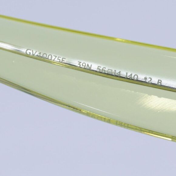 Givenchy 🕶️ New Givenchy GV40075F 39N Yellow/Green Sunglasses Size ONE SIZE - 6 Thumbnail