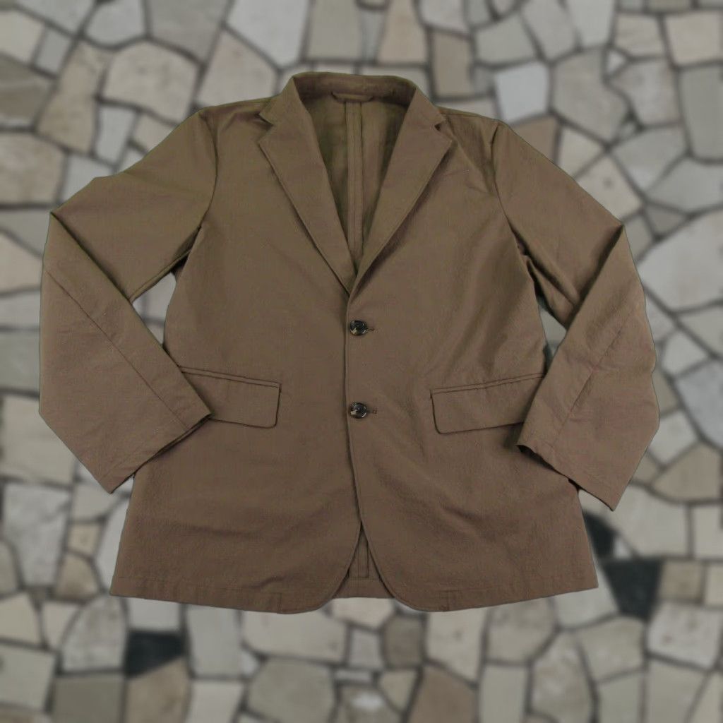 Vintage Freak's Store Freedom Blazer Mens Medium Jacket Brown Blazer Sport Coat Japanese 2 Button Overcoat Regular Fit Size 40R - 1 Thumbnail