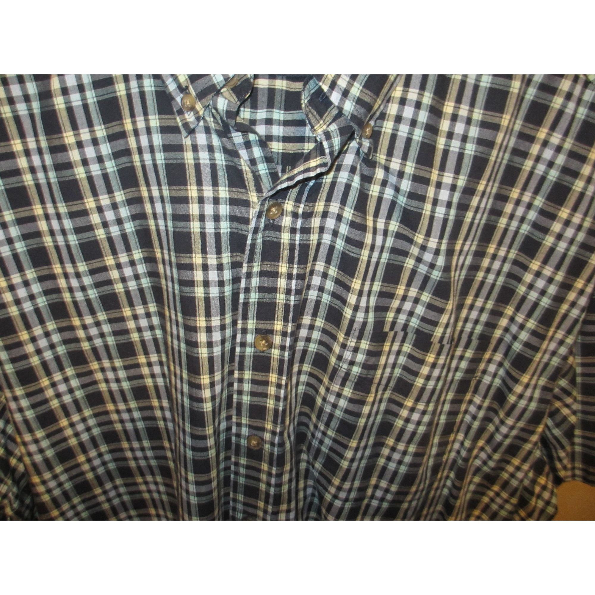 Other Harbor Bay Mens Plaid Button-Up Shirt 3XL Short Sleeve Cotto Size US XXL / EU 58 / 5 - 3 Thumbnail